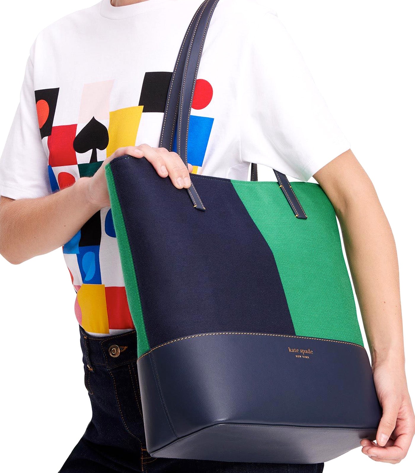 Kate Spade Black Nylon With Blue & Green Stripe Bowling Bag – Designer  Exchange Ltd