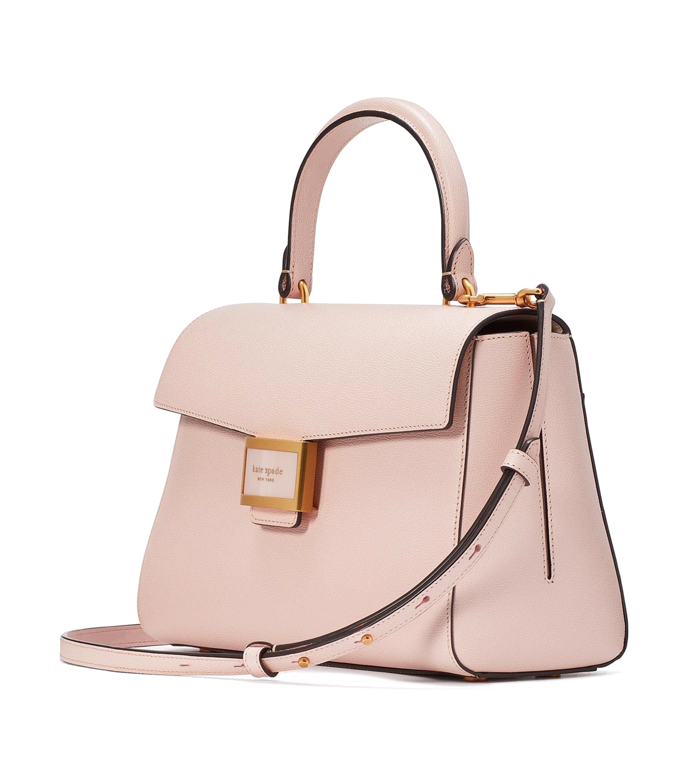 Katy Medium Top-Handle Bag Antique Pink