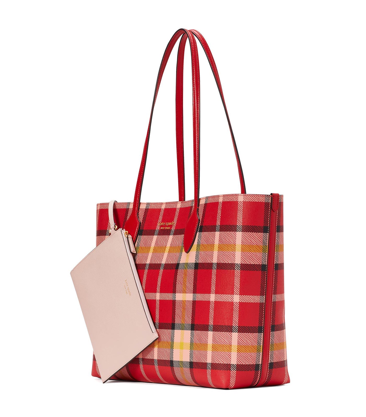 Red plaid best sale purse kate spade