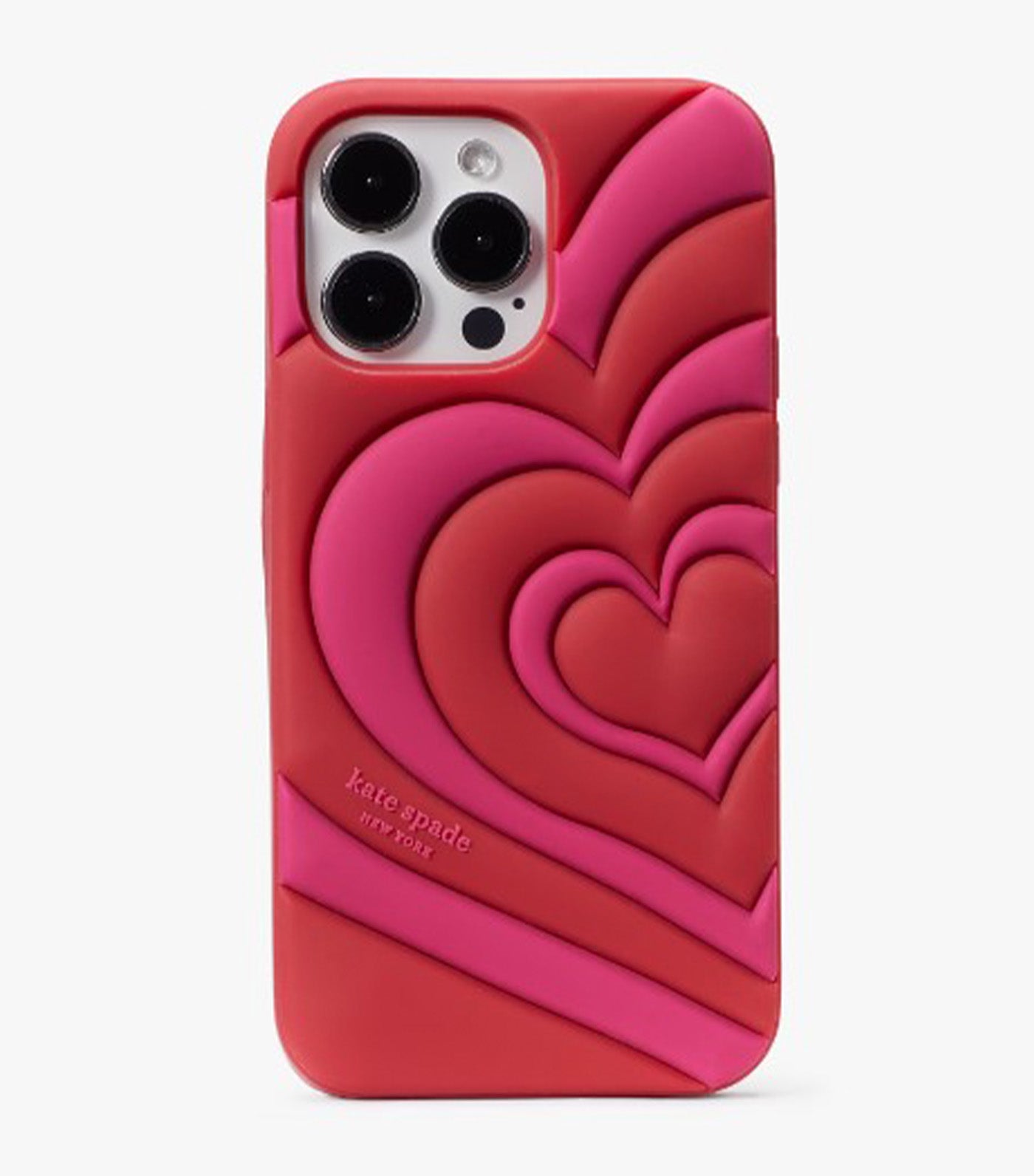 Pitter Patter iPhone 14 Pro Max Case Red Multi