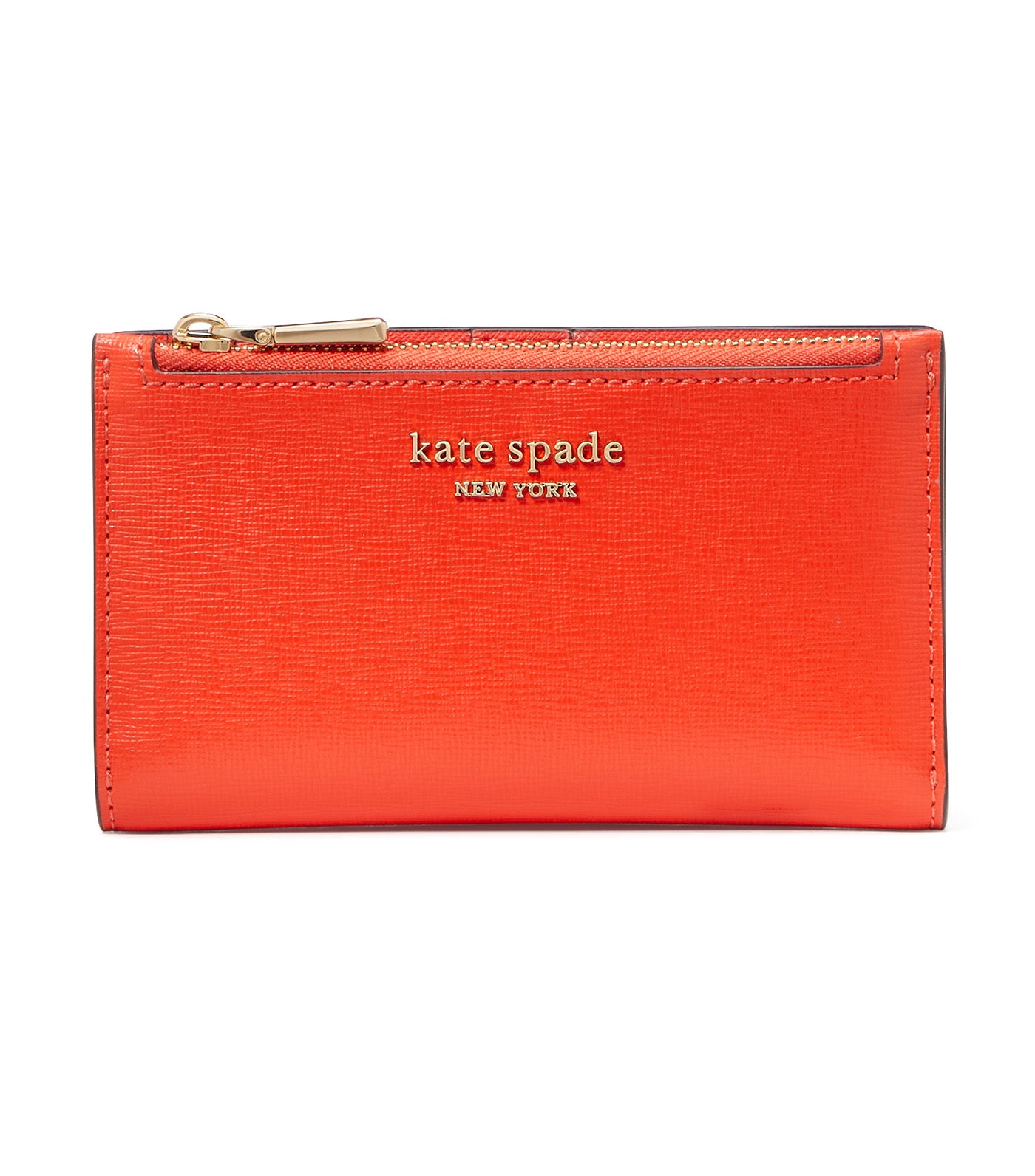 Morgan Small Slim Bifold Wallet - Red Berry