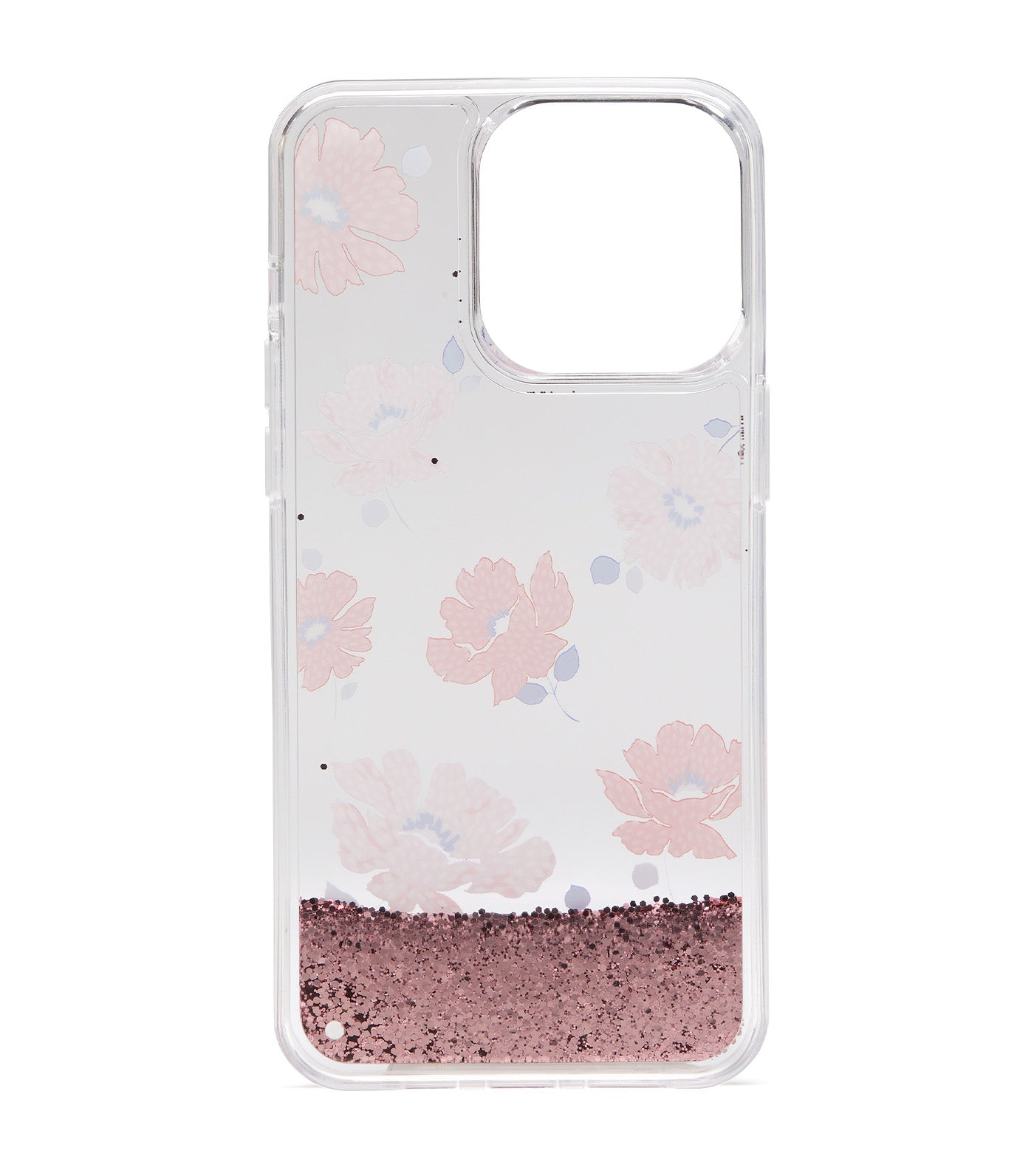 Dotty Floral Liquid Glitter iPhone 15 Pro Max Case