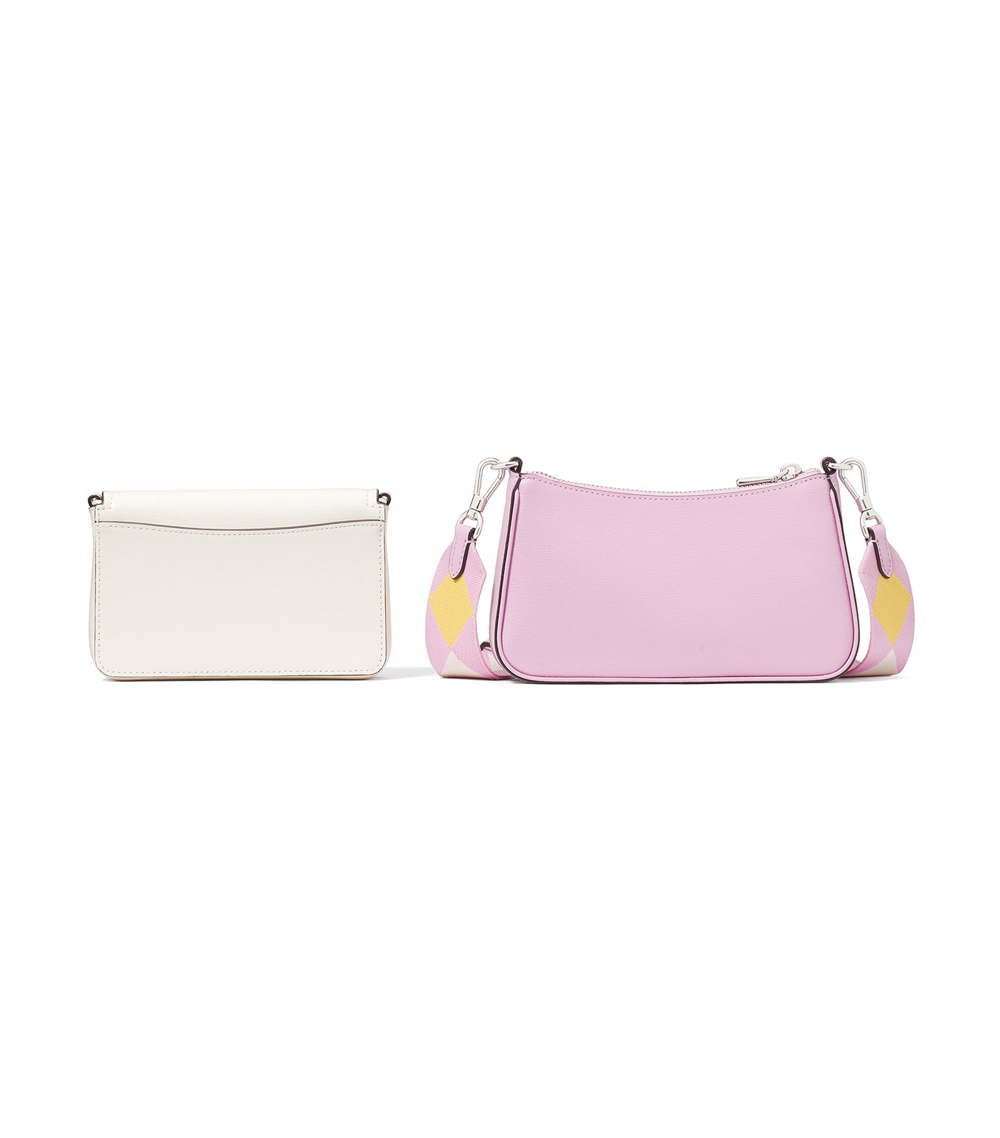 Double Up Colorblocked Crossbody Parchment Multi