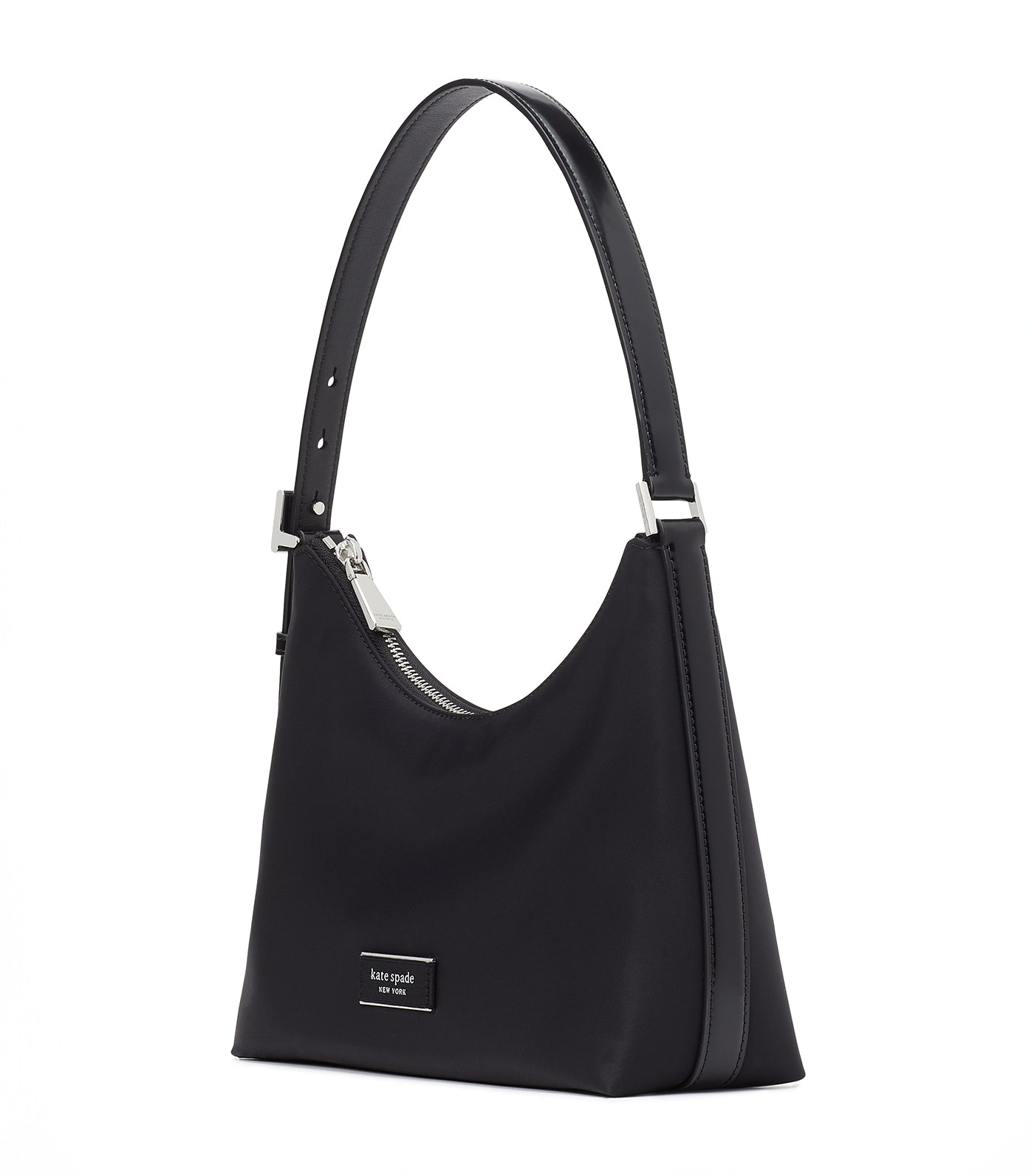 Sam Icon Nylon Small Shoulder Bag Black