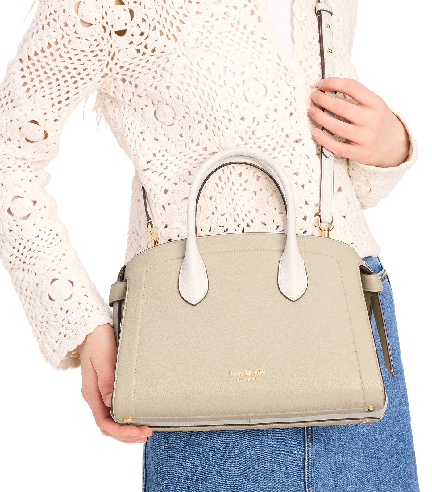 Kate Spade New York Knott Colorblocked Medium Zip-Top