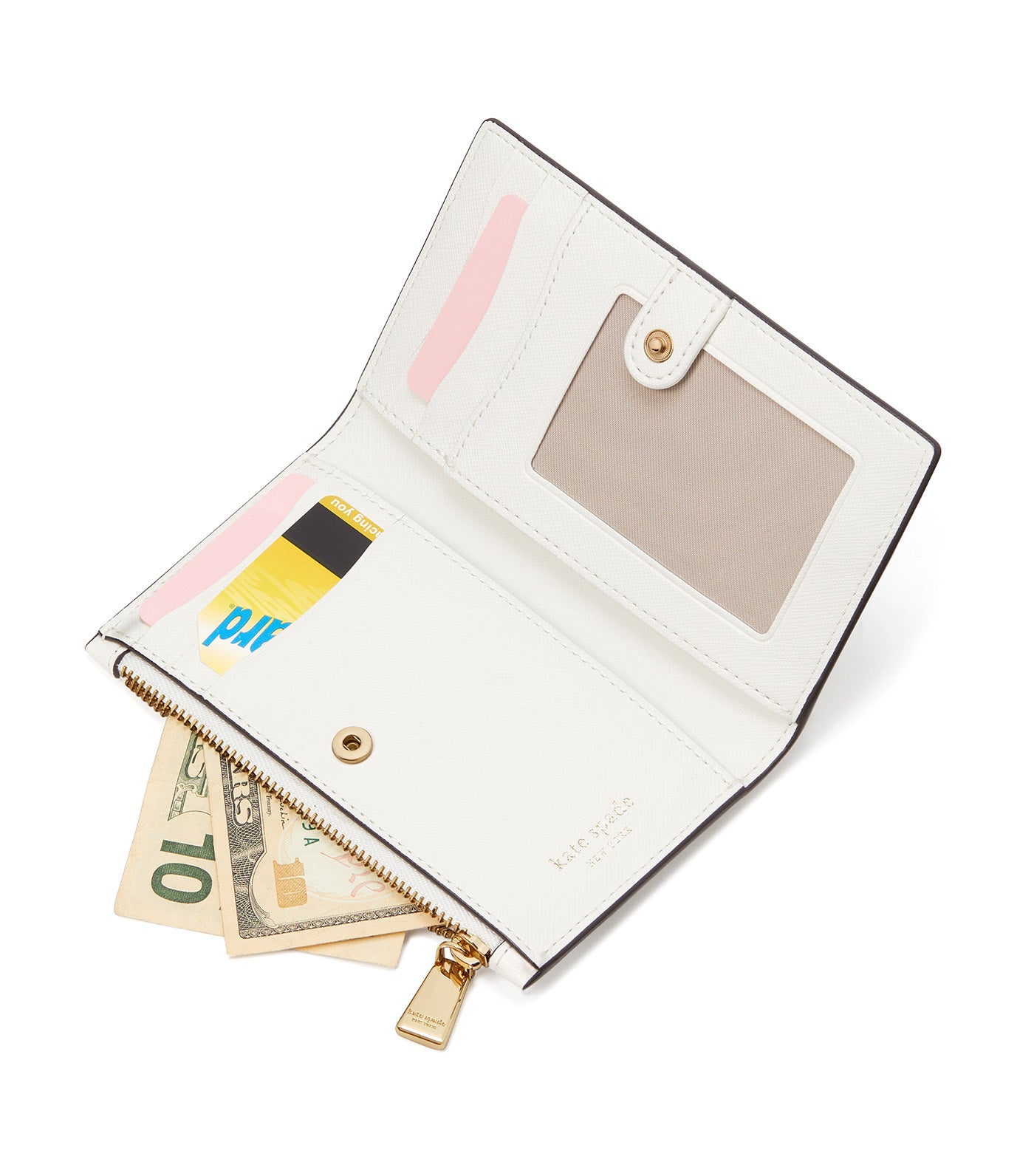 Morgan Colorblocked Small Slim Bifold Wallet Mountain Pass Multi