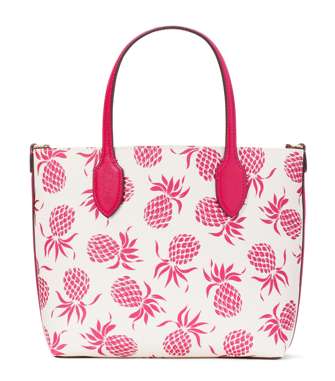 Bleecker Pineapple Medium Crossbody Tote Cream Multi