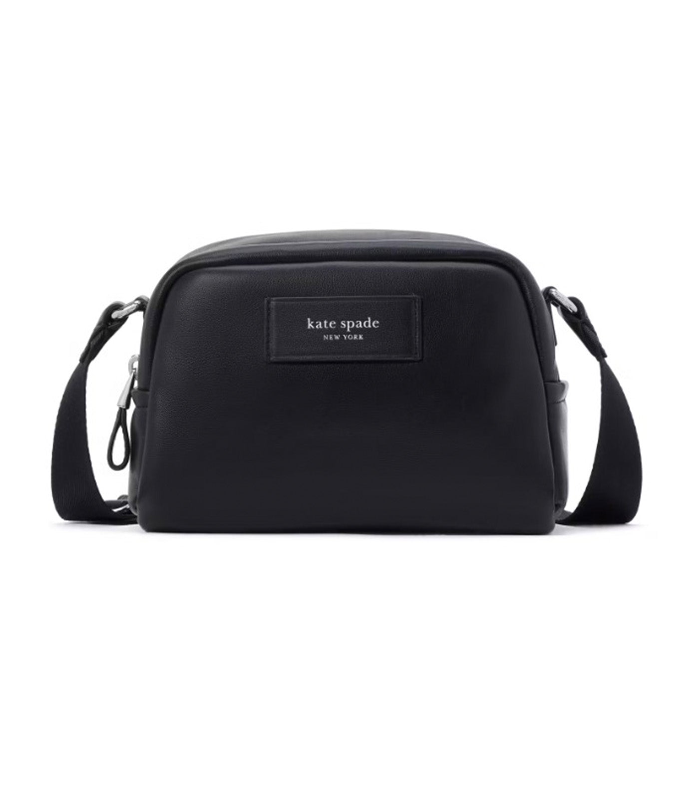 Puffed Small Crossbody Black