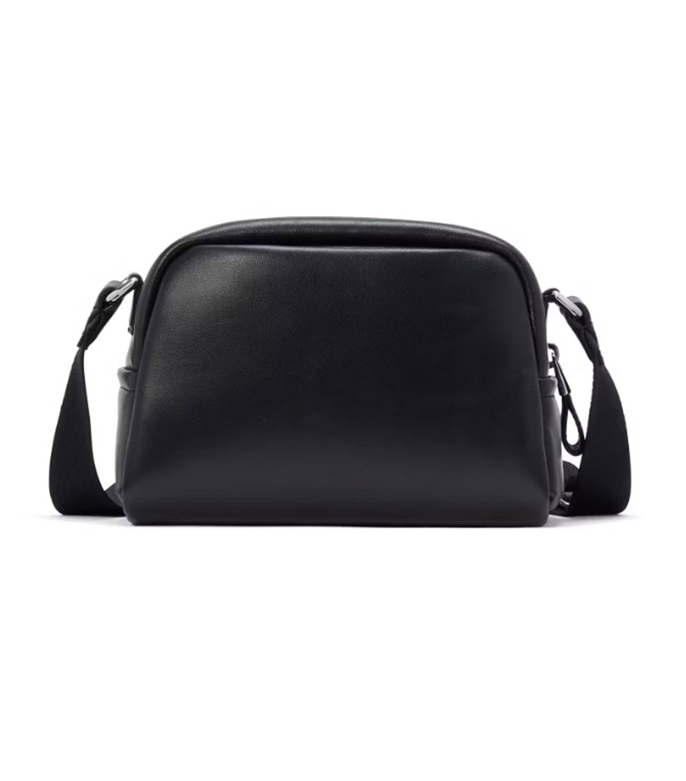 Puffed Small Crossbody Black