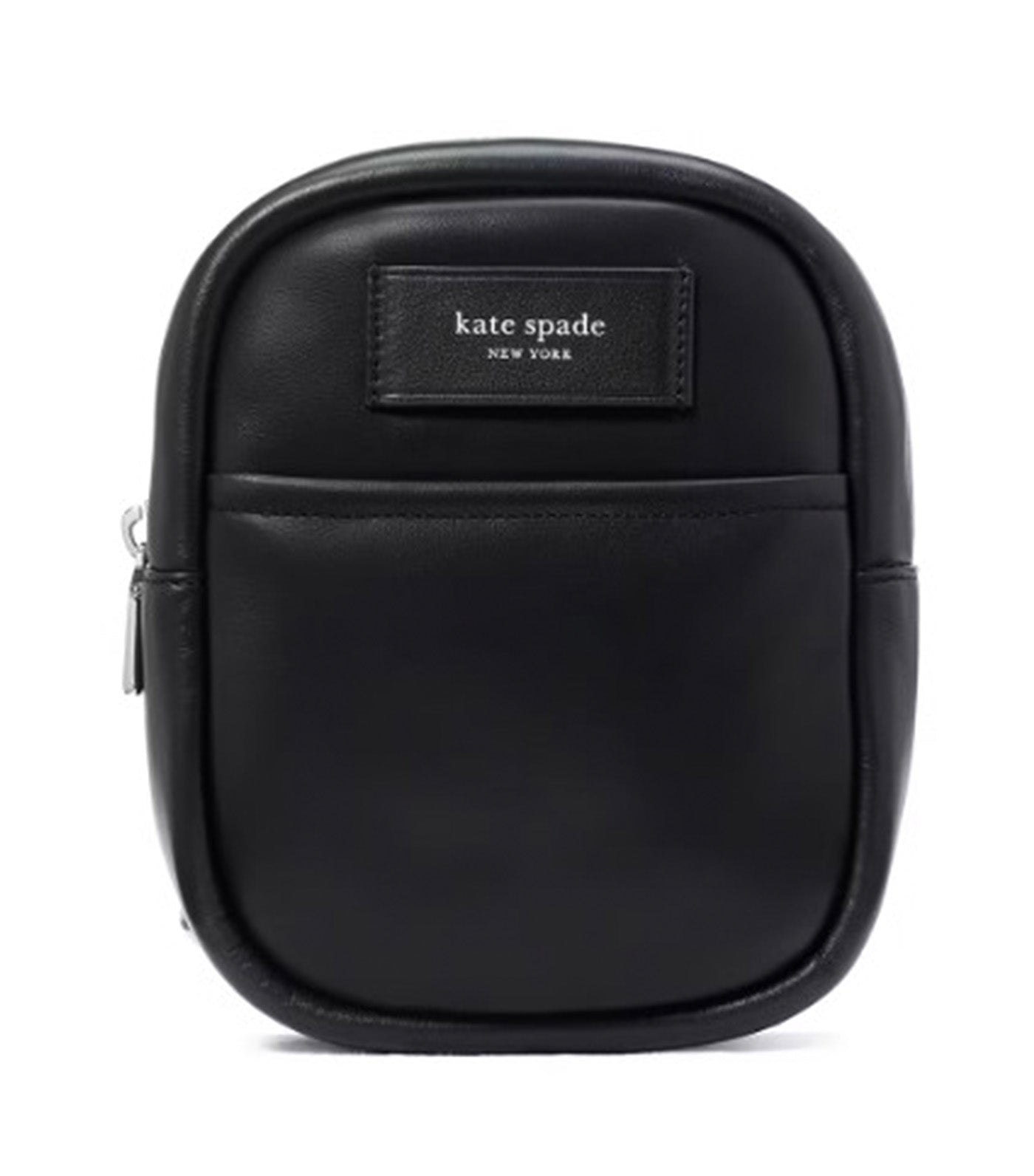 Label Small Convertible Crossbody Black