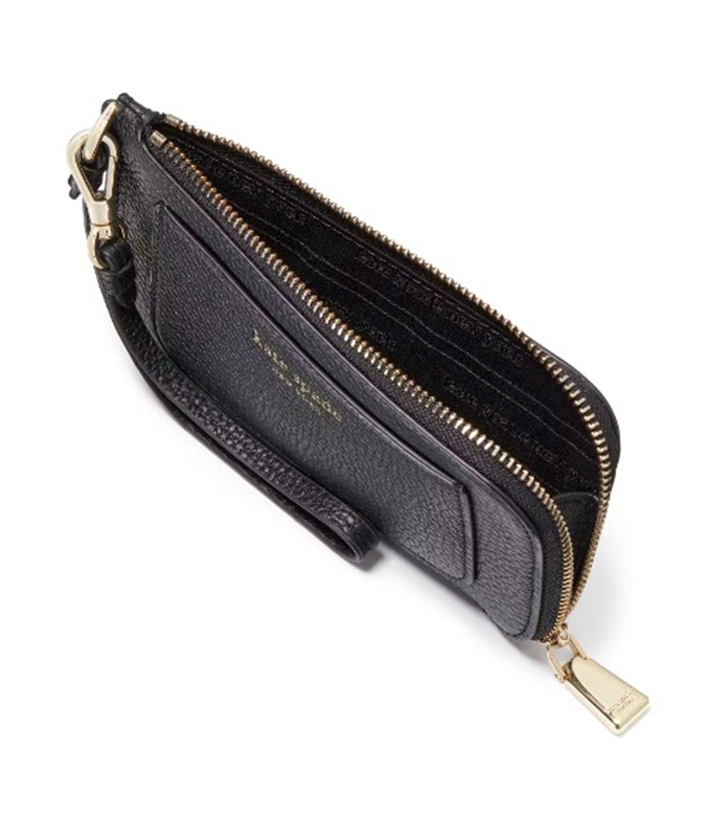 Ava Coin Card Case Wristlet Black