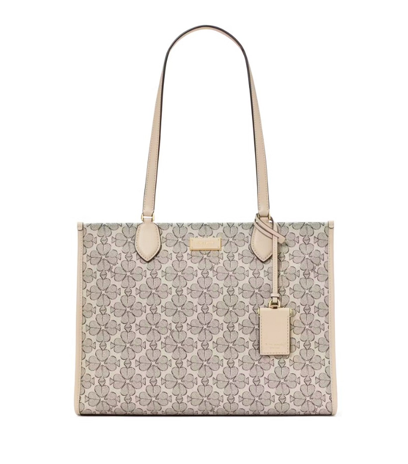 Spade Flower Coated Canvas Large Market Tote