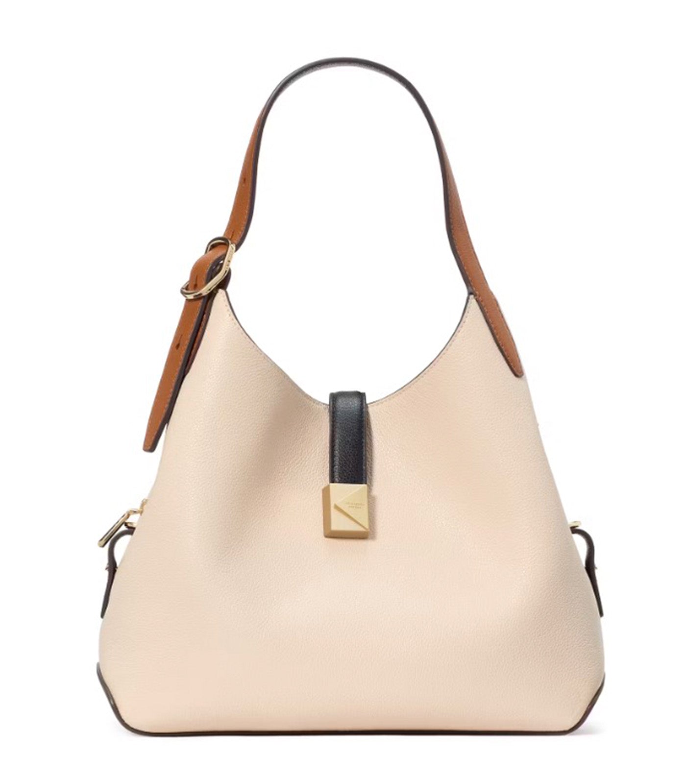 Deco Colorblocked Crossbody Tote Milk Glass Multi