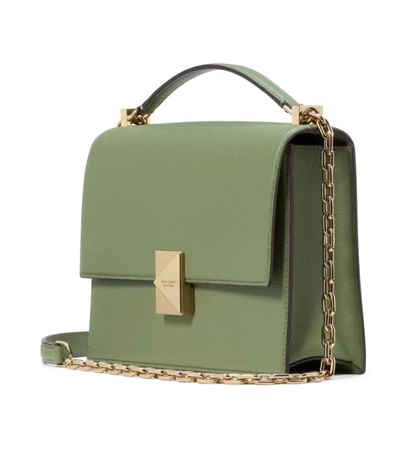 Deco Chain Shoulder Bag Olive Leaf