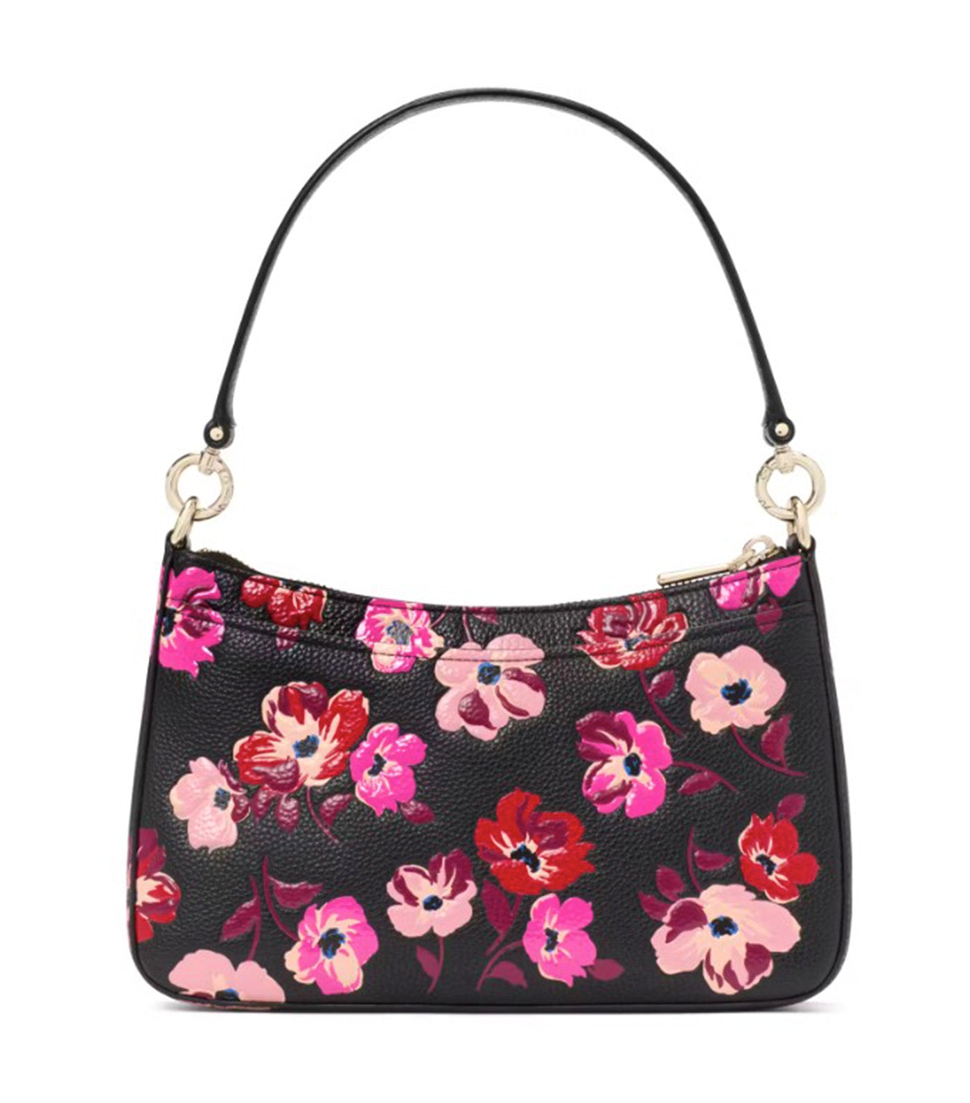 Hudson Fall Poppies Convertible Crossbody Black Multi