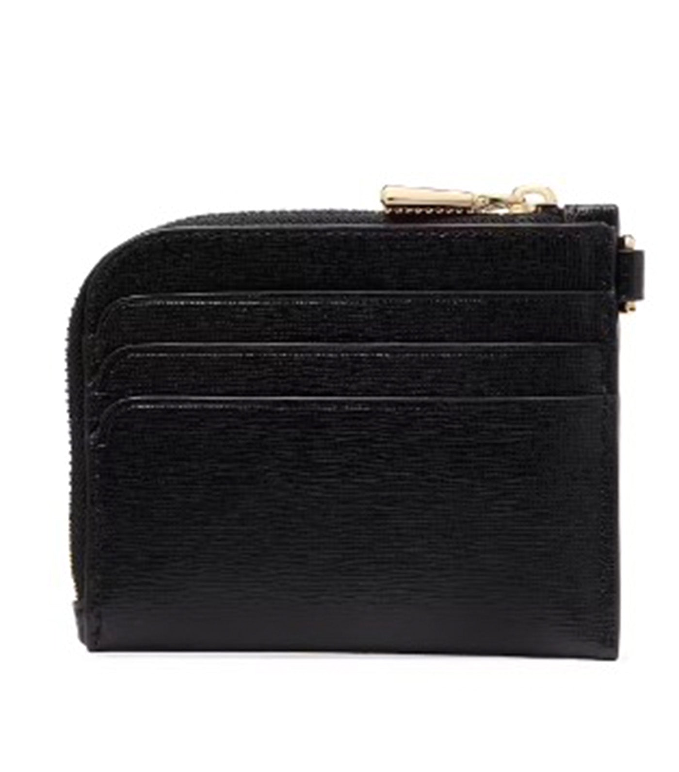 Devin Coin Card Case Wristlet Black