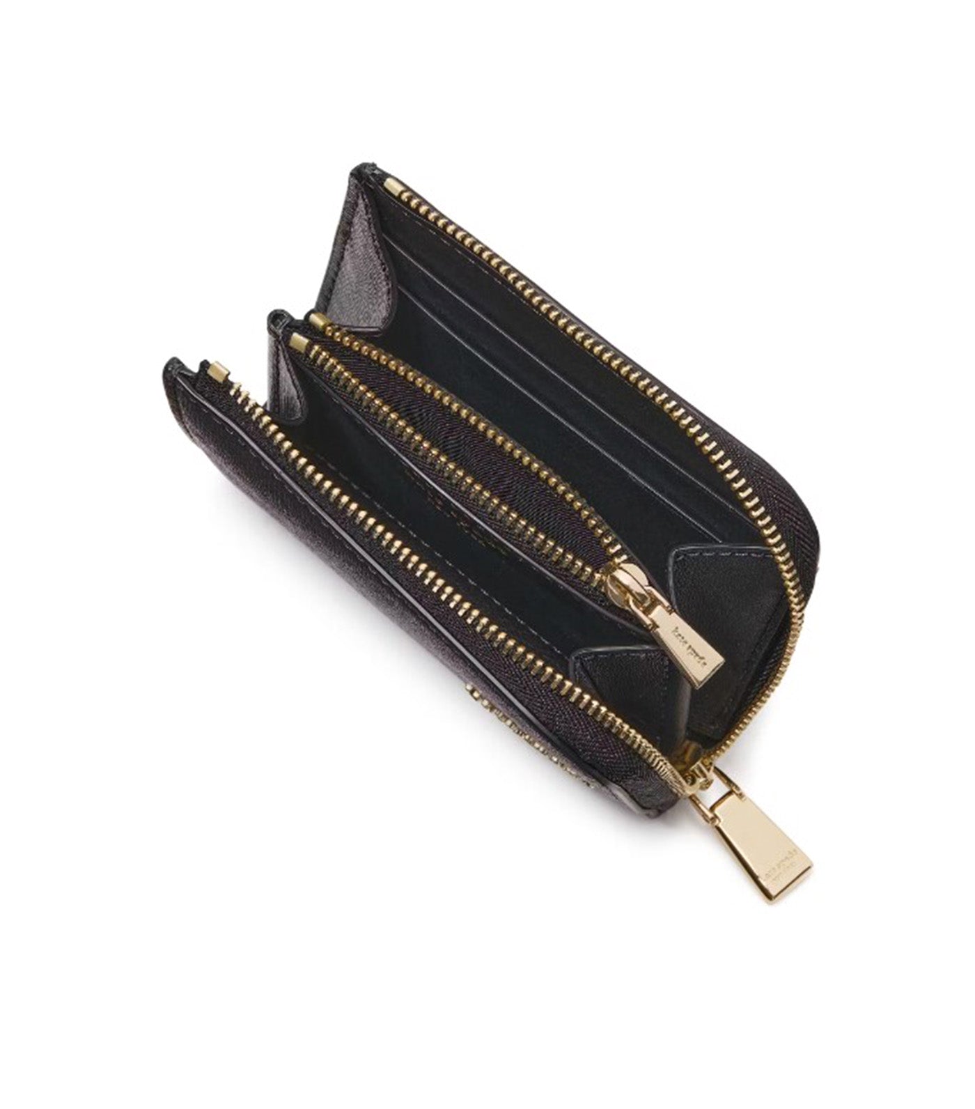 Devin Zip Around Continental Wallet Black