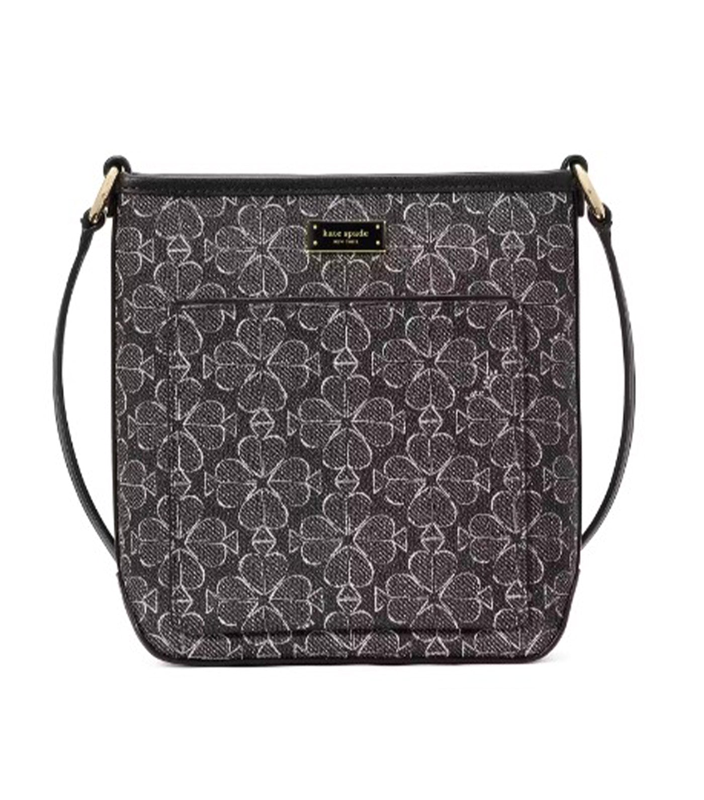 Spade Flower Small Swingpack Black Multi