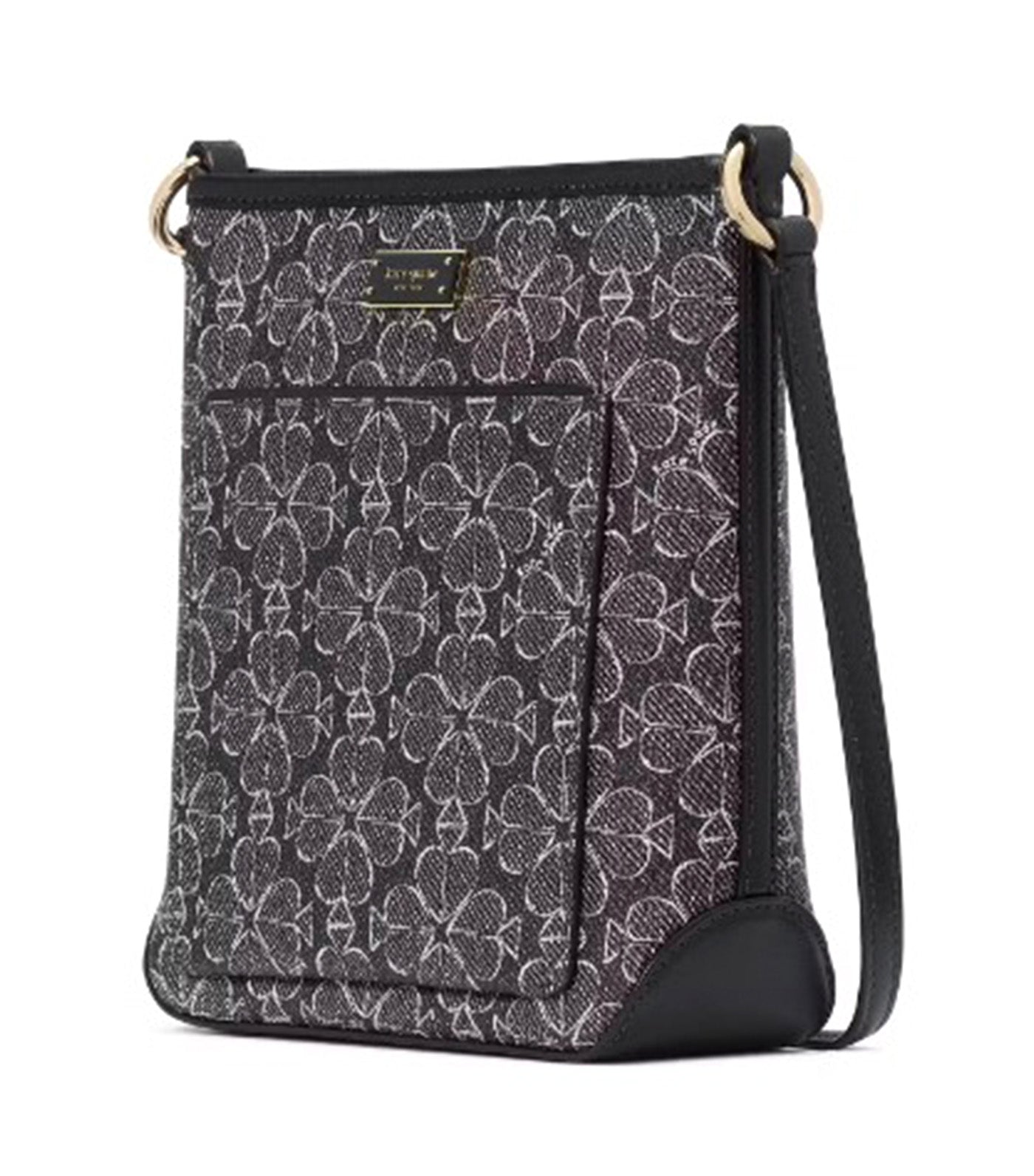 Spade Flower Small Swingpack Black Multi