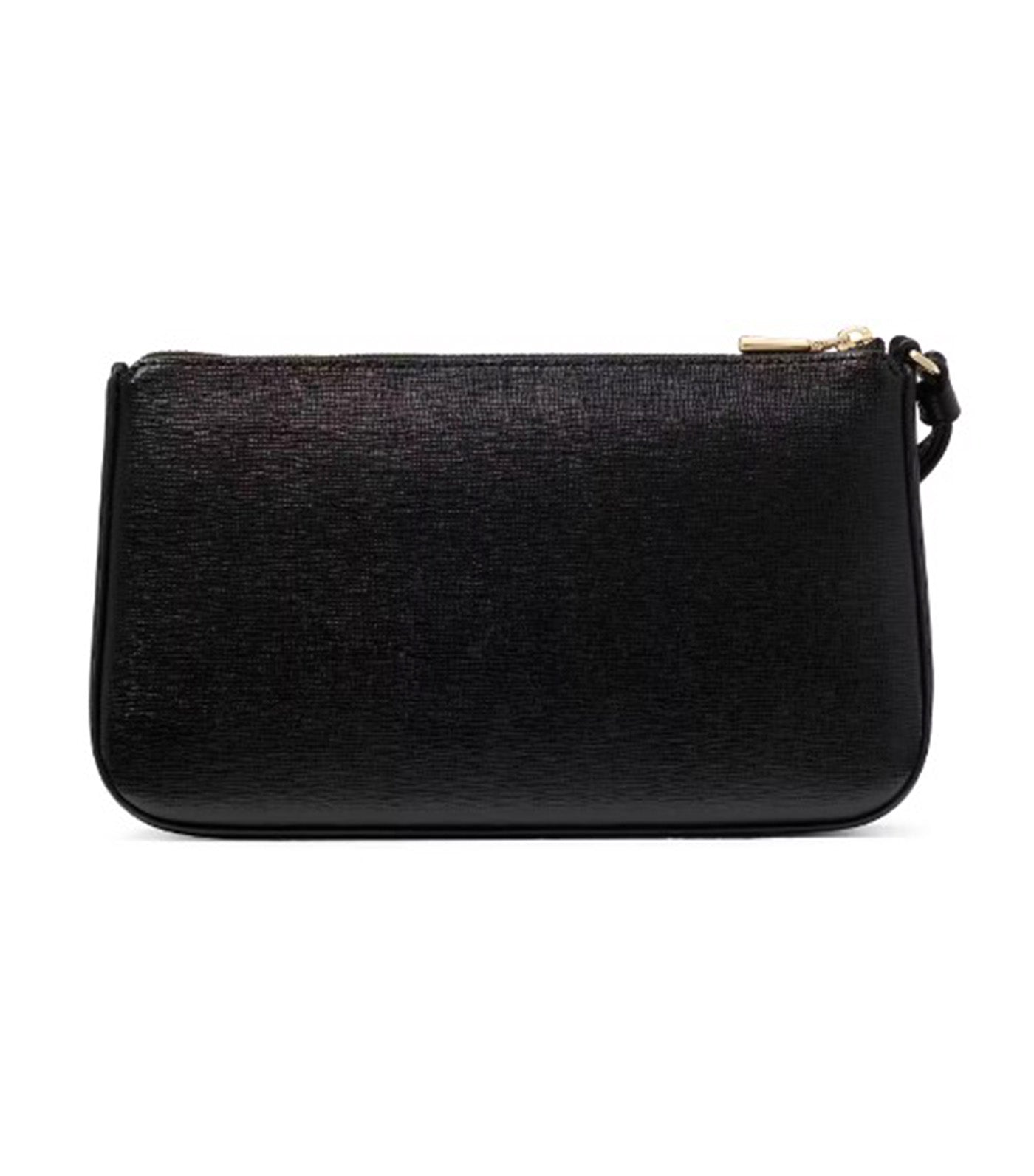 Devin Gusseted Wristlet Black