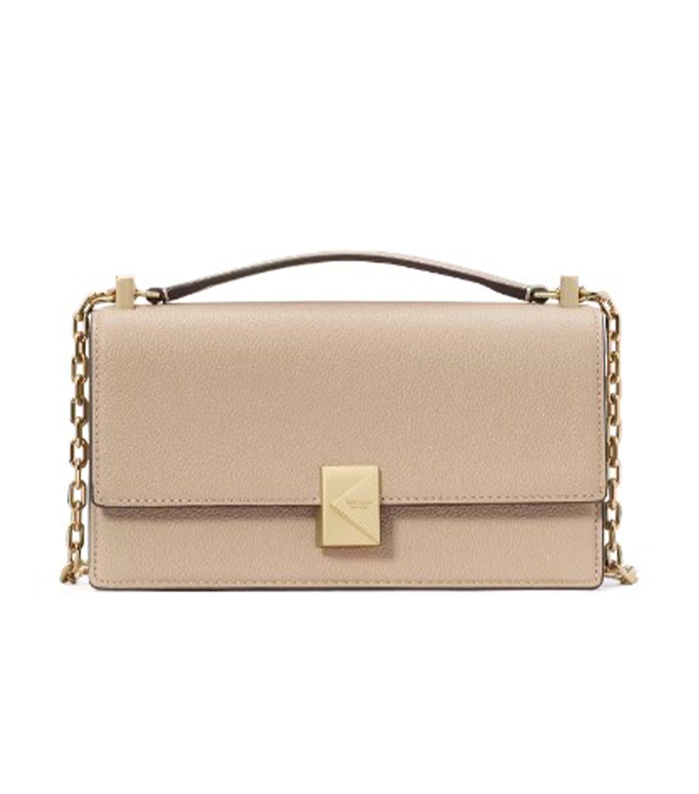 Deco Mini Flap Chain Crossbody Timeless Taupe