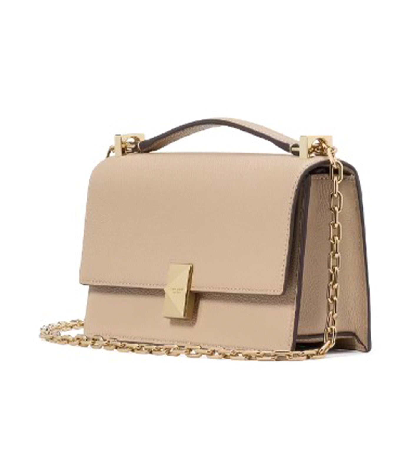 Deco Mini Flap Chain Crossbody Timeless Taupe