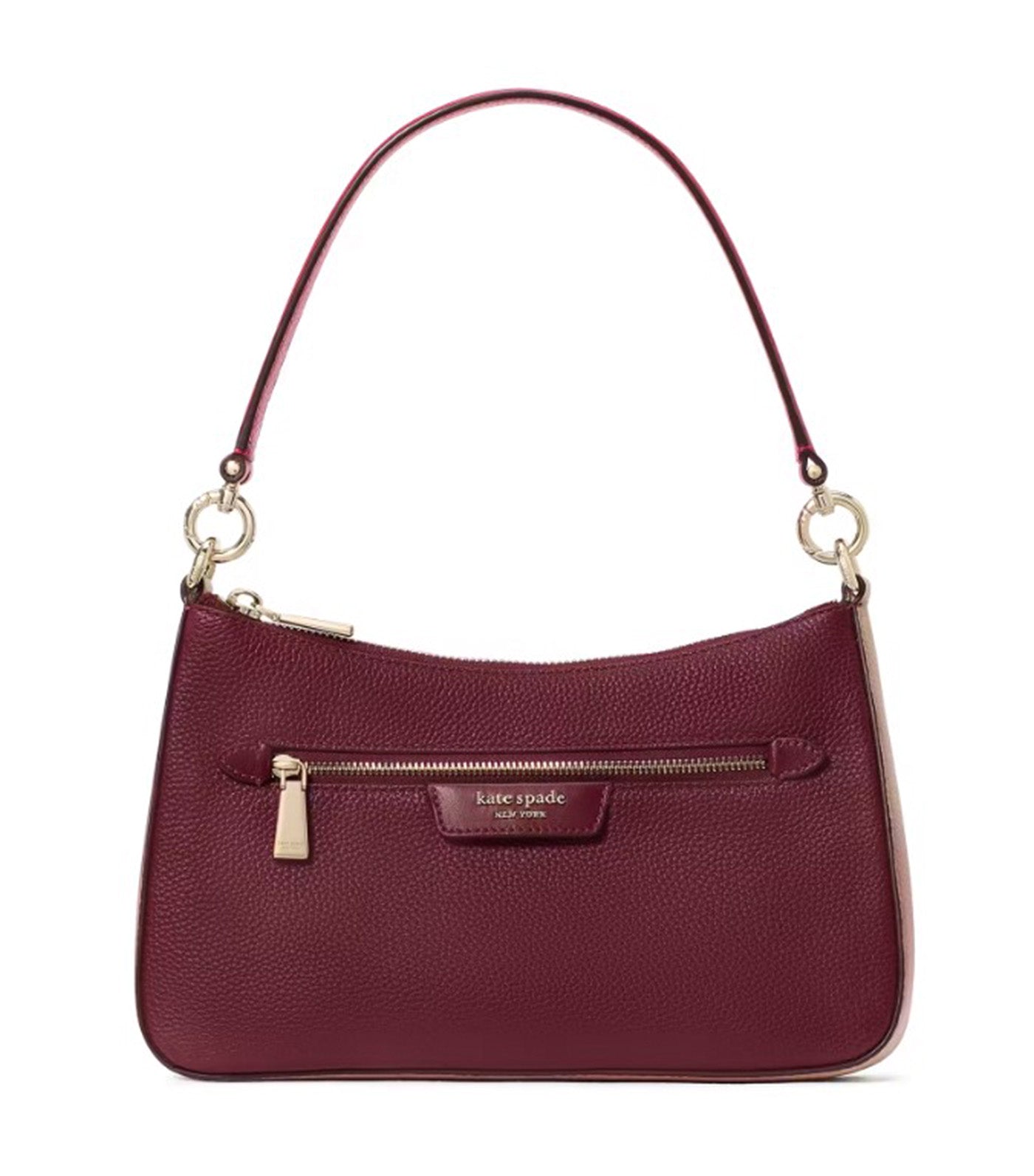 Hudson Colorblocked Convertible Crossbody Cherry Juice