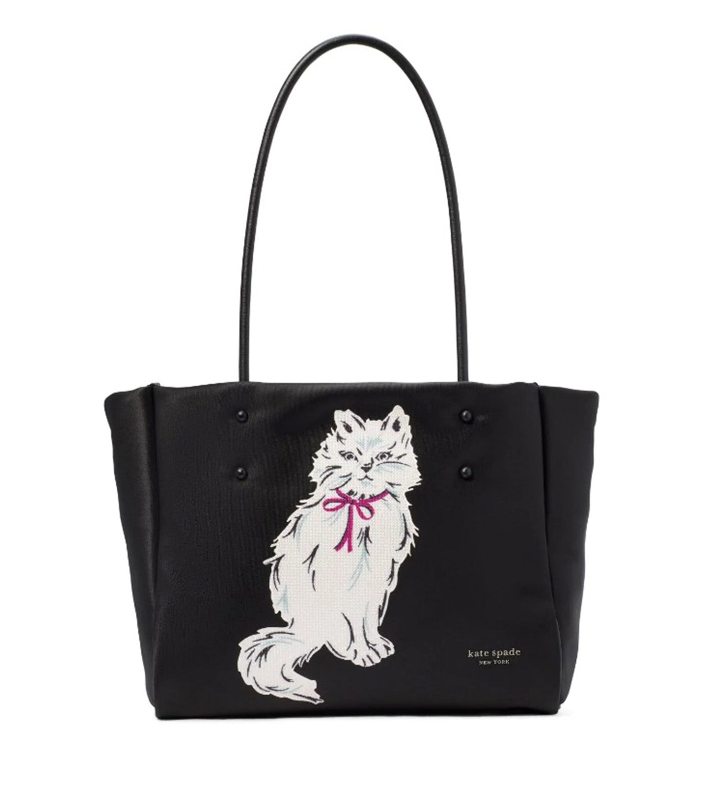 Whiskers Crystal Medium Everything Over The Shoulder Tote Black Multi