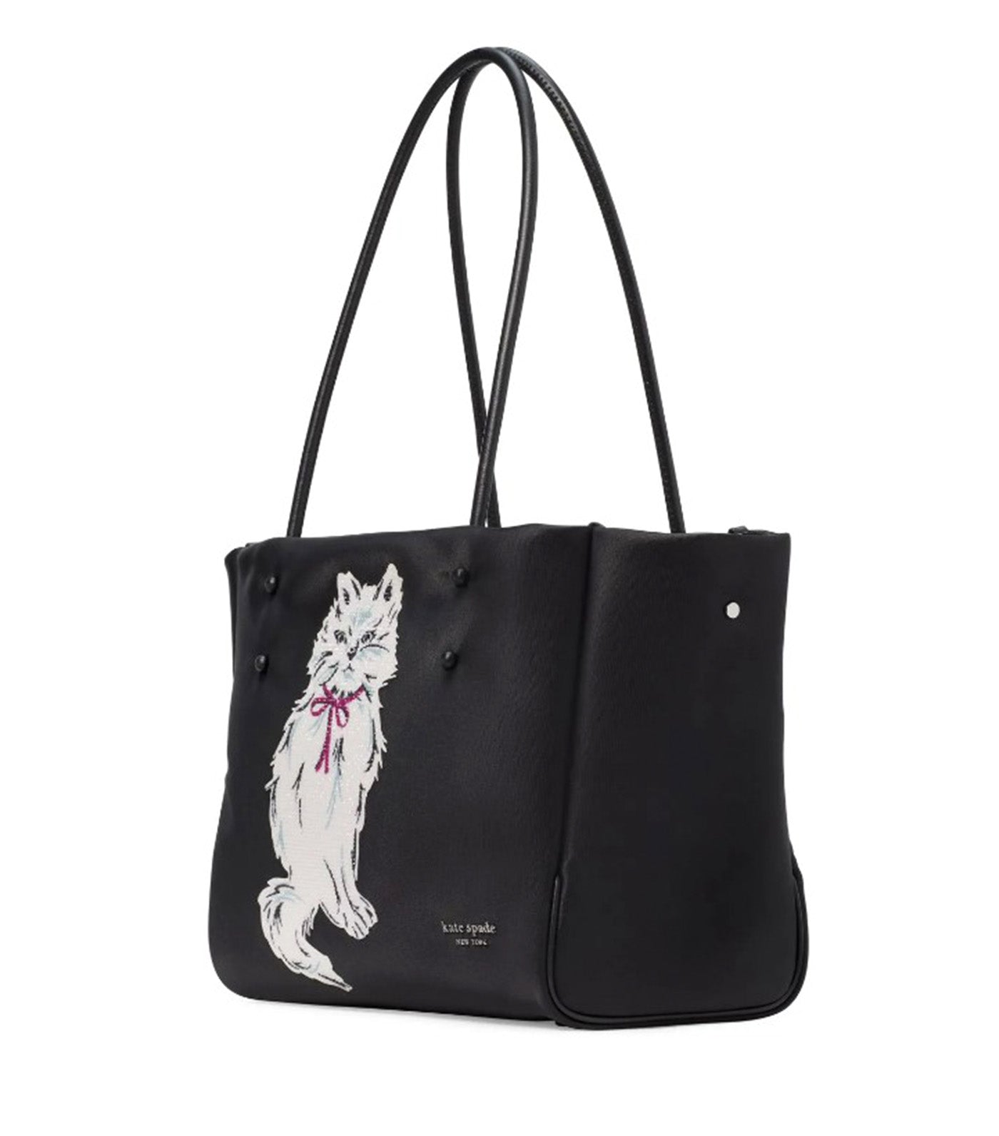 Whiskers Crystal Medium Everything Over The Shoulder Tote Black Multi