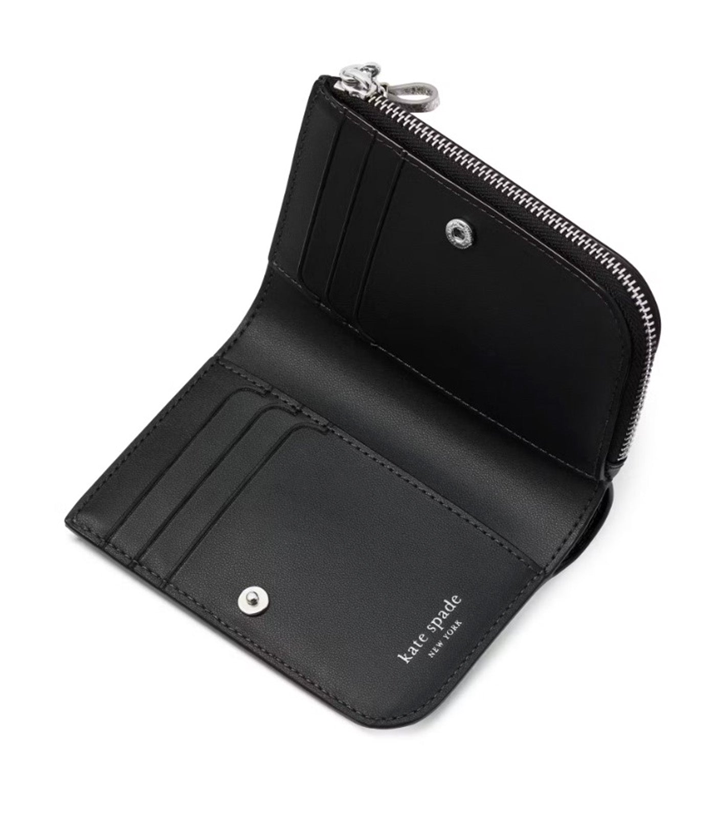 Whiskers Small Compact Wallet Black