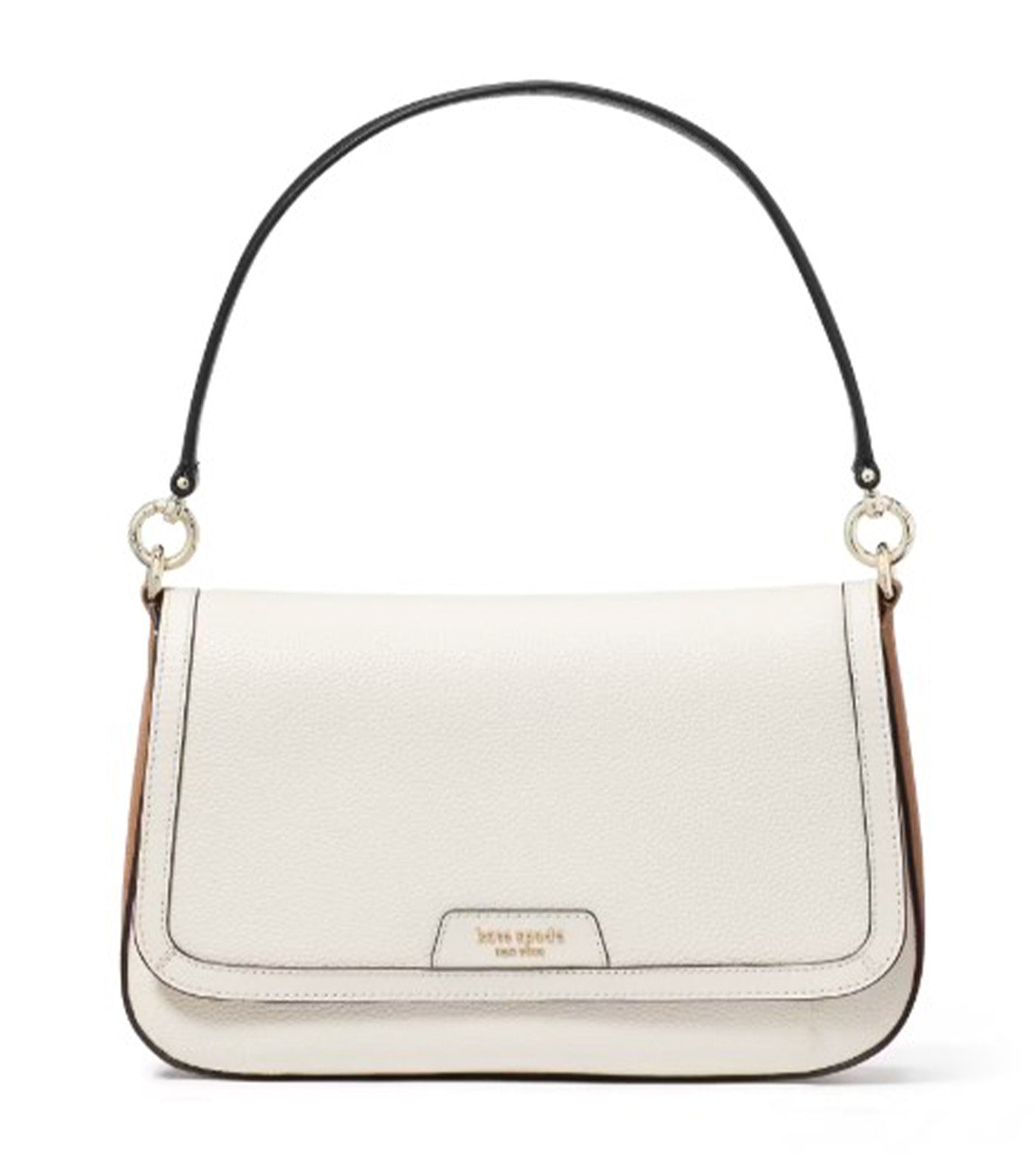 Hudson Colorblocked Convertible Flap Shoulder Bag