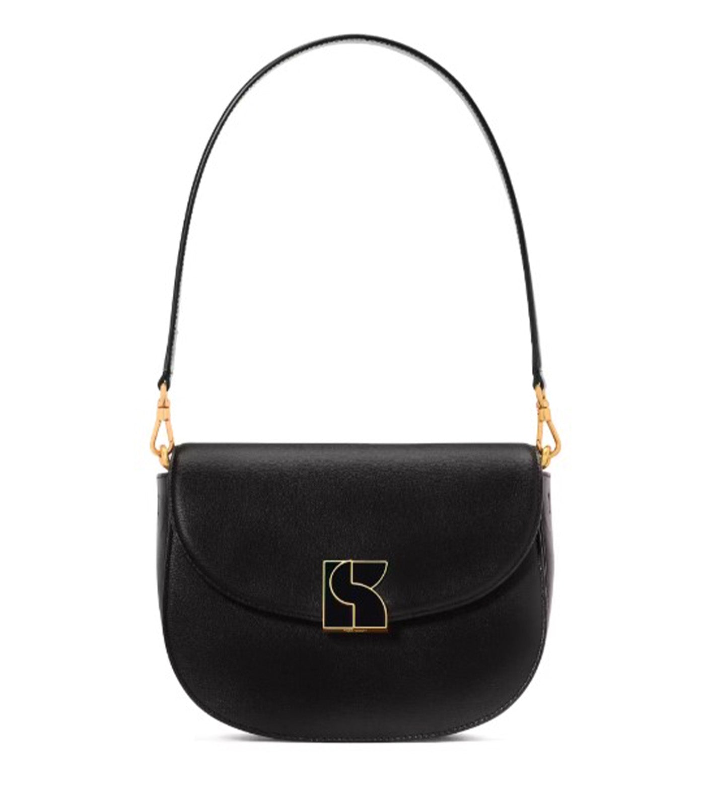 Dakota Medium Saddle Bag Black