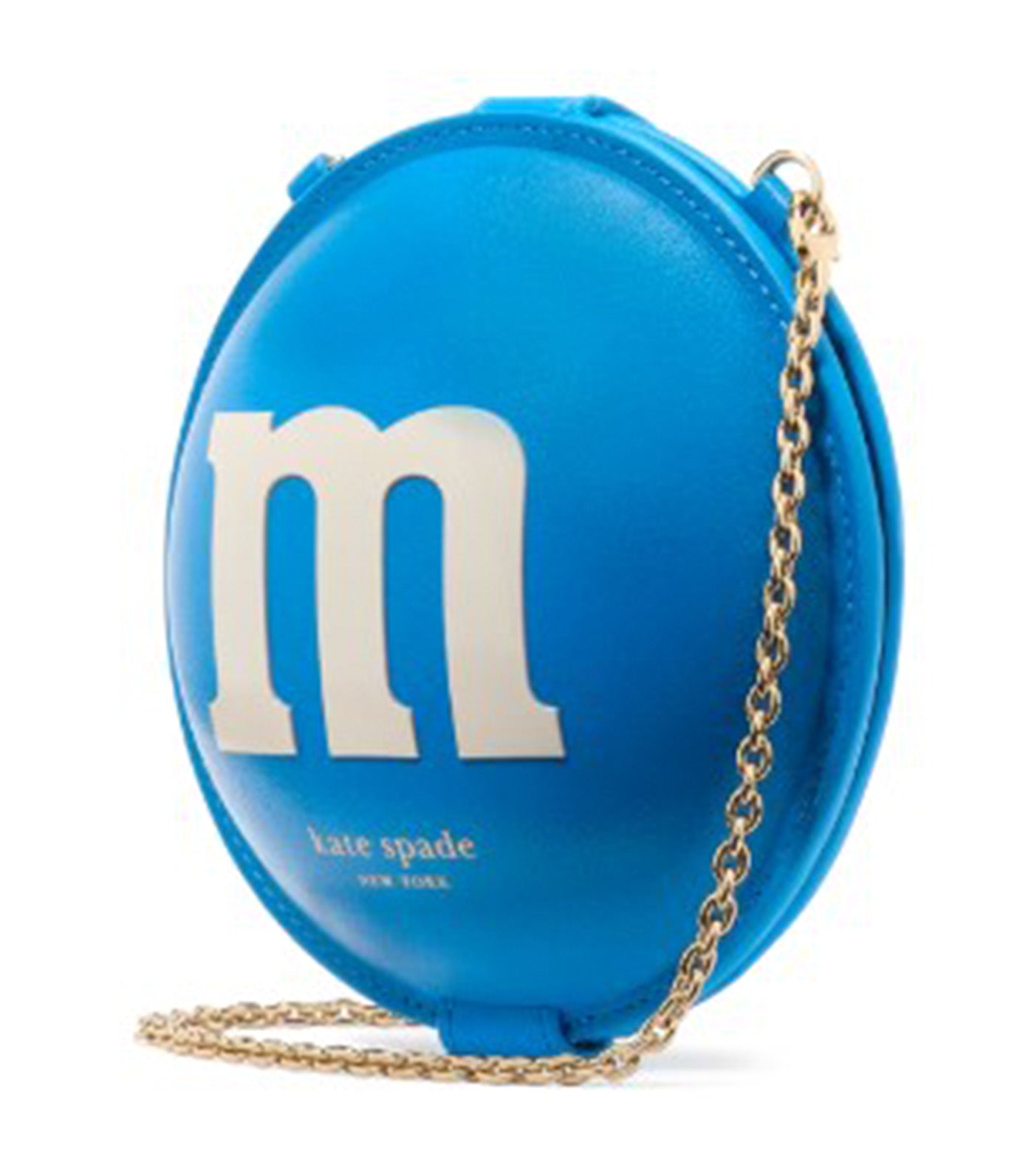 M&M's x Kate Spade New York Chain Coin Purse Blue