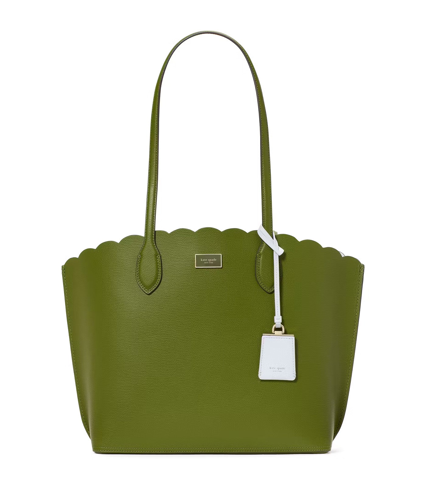 Suite Scalloped Tote Jungle Vine