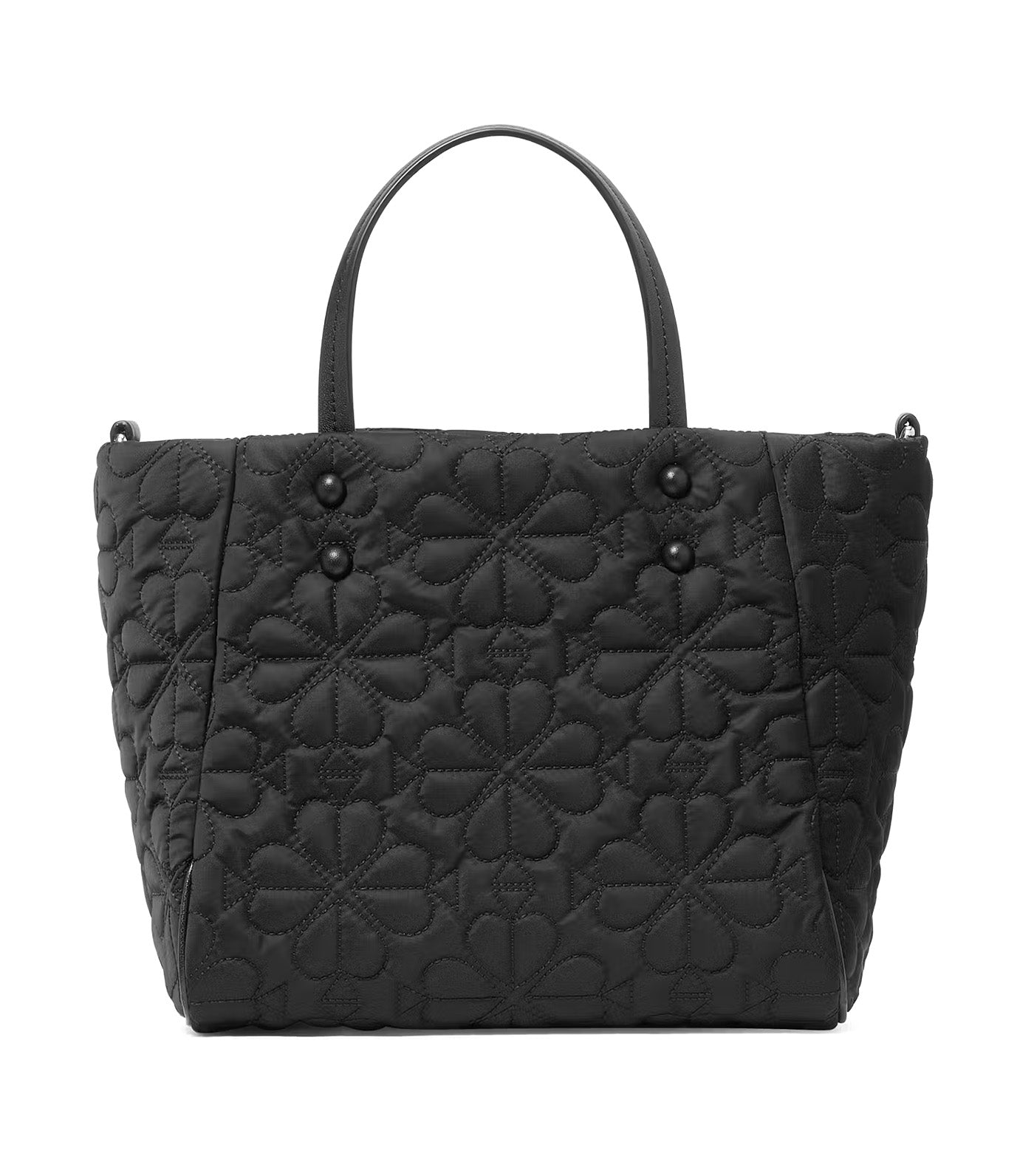 Tilly Quilted Small Tote Black