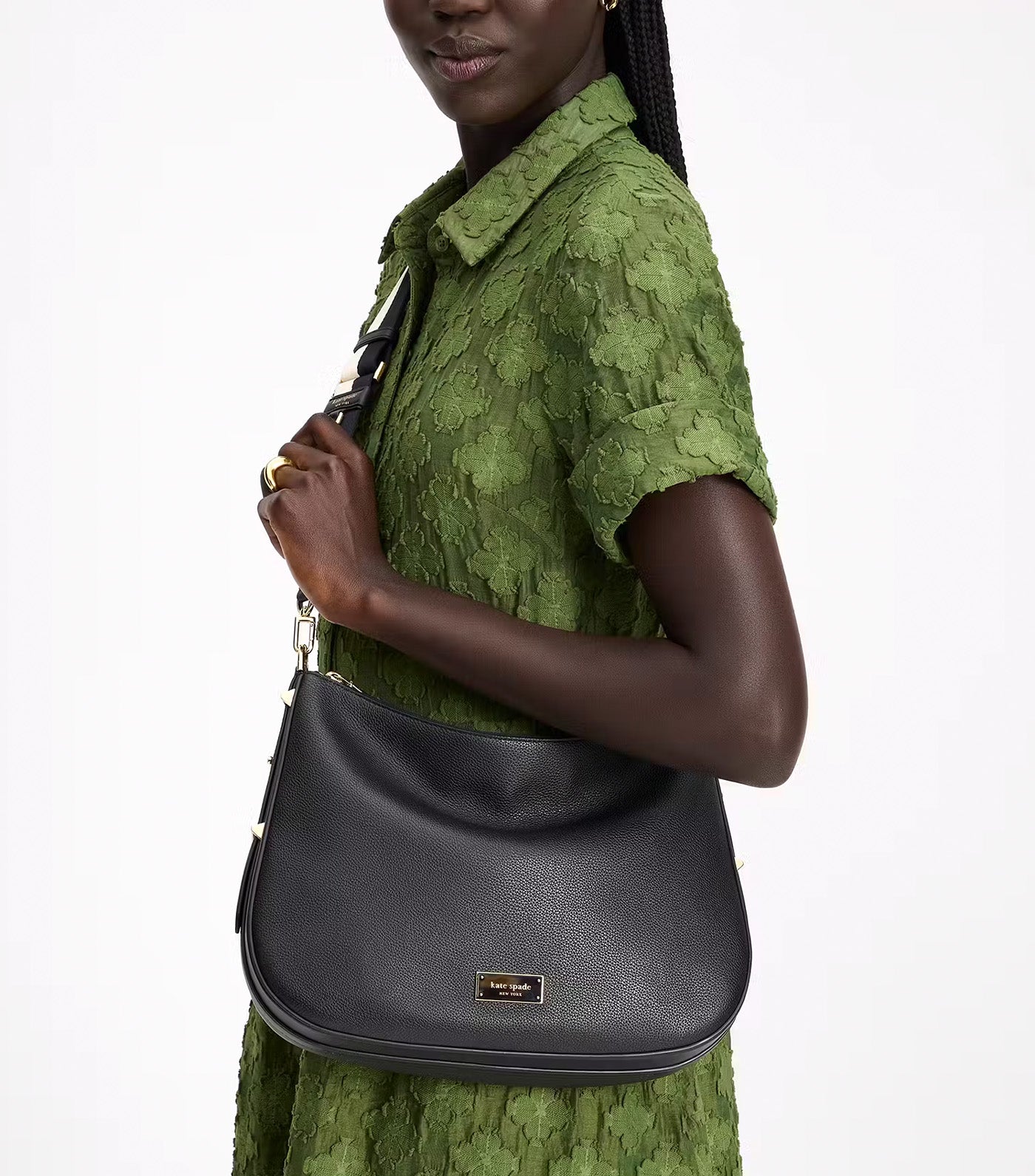 Liv Large Hobo Bag Black