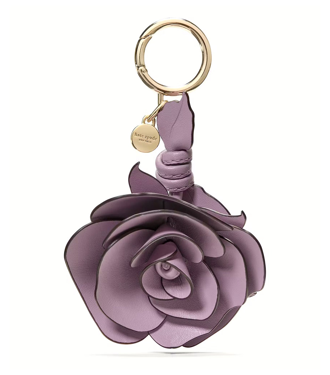 Charmed Rose Bag Charm Market Purple