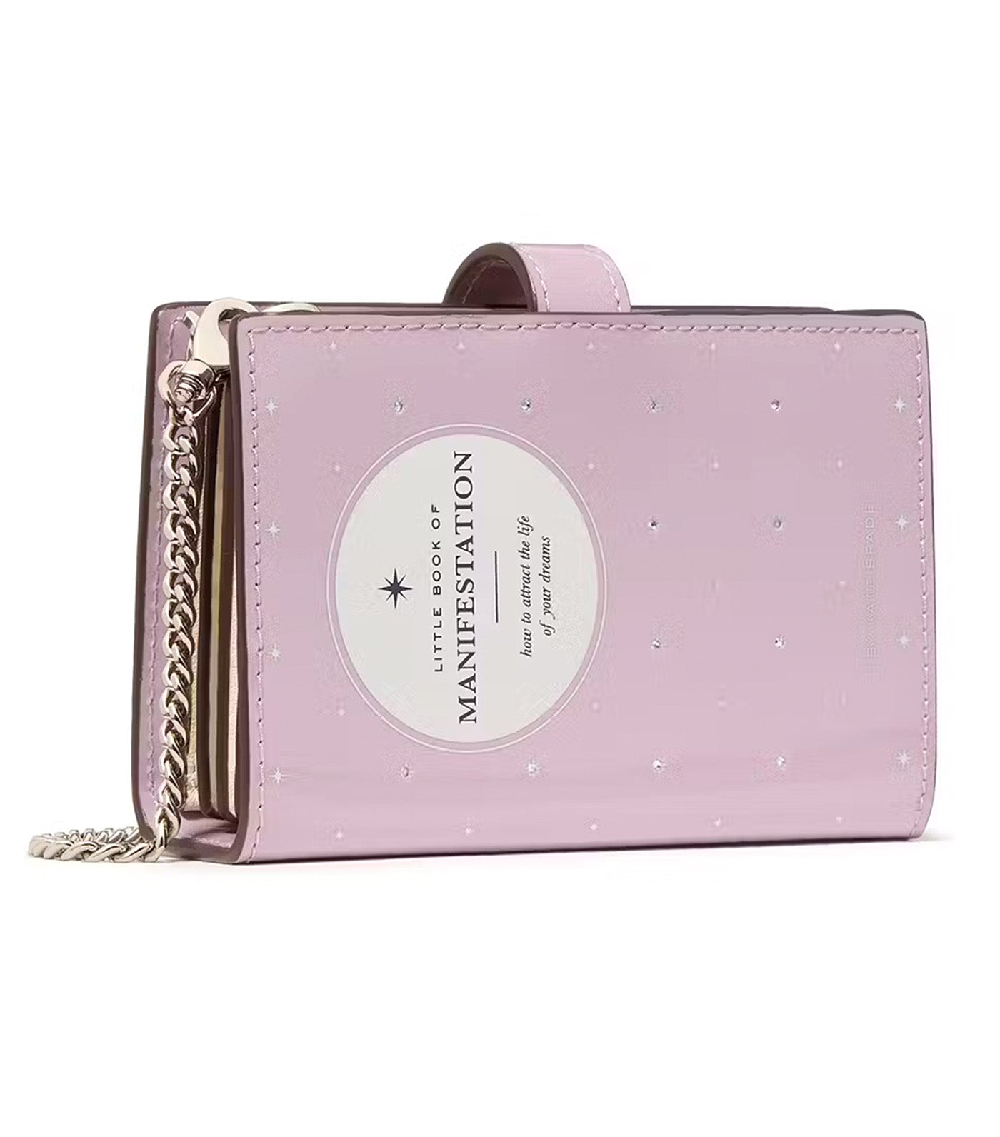 Page Turner Card Holder Crossbody Market Purple