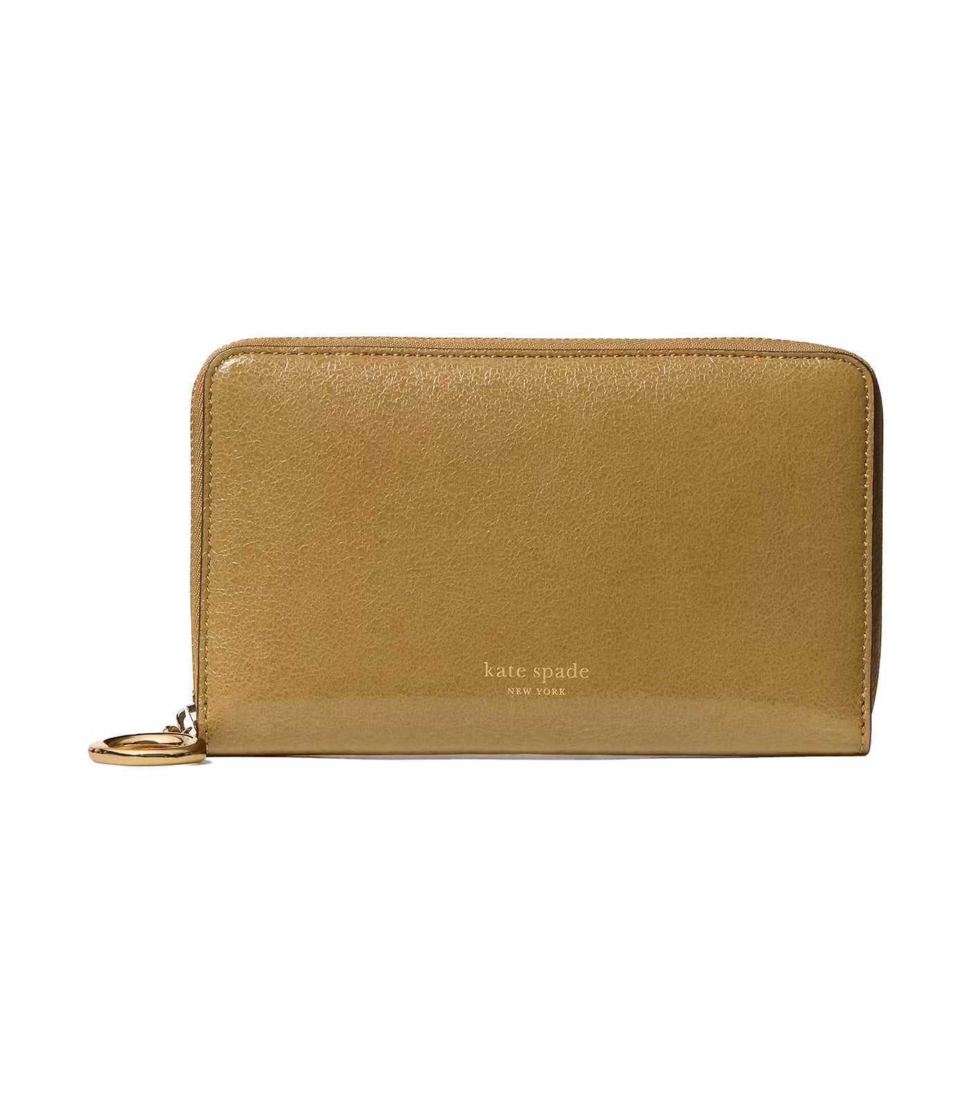 Halo Glazed Zip Around Wallet Dried Thyme