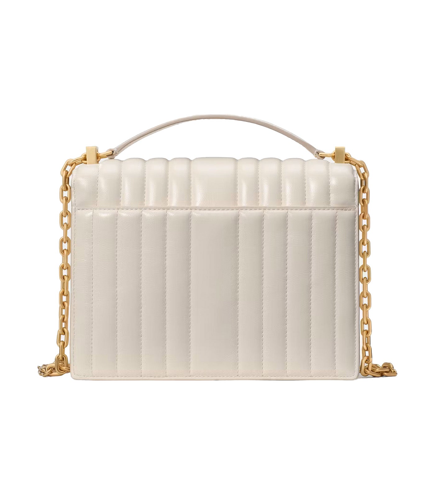 Deco Quilted Chain Shoulder Bag