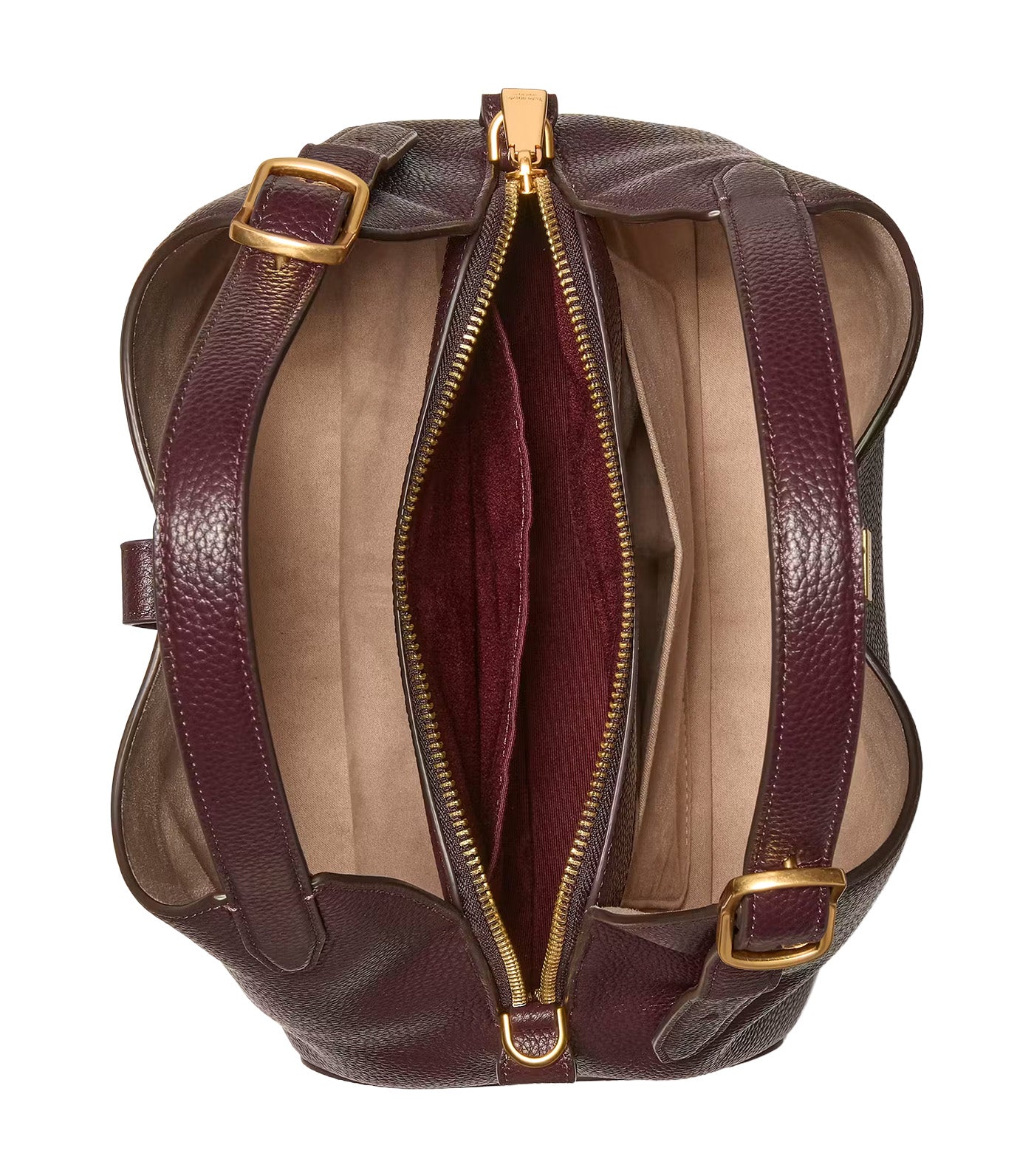 Deco Medium Crossbody Tote Blackberry Jam