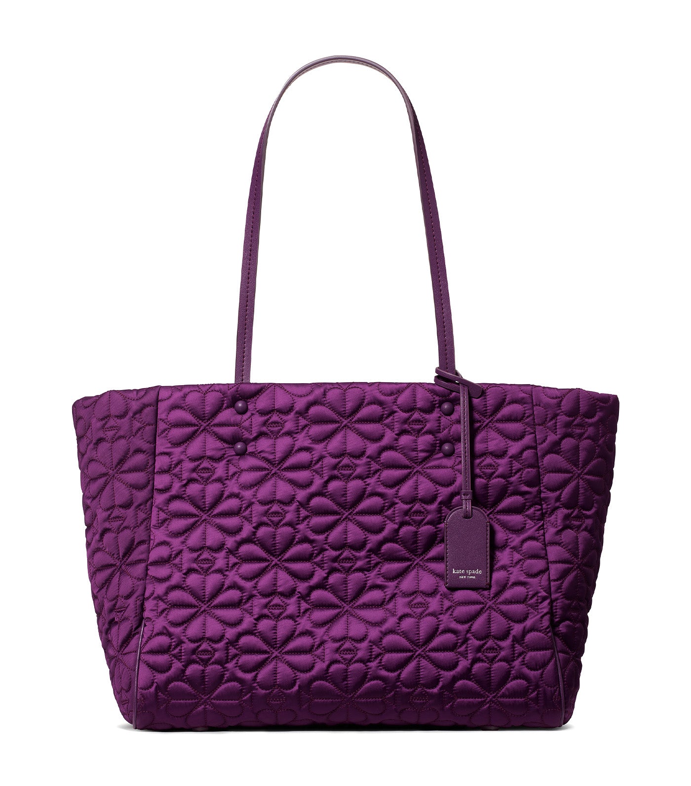 Tilly Quilted Medium Tote Night Shade