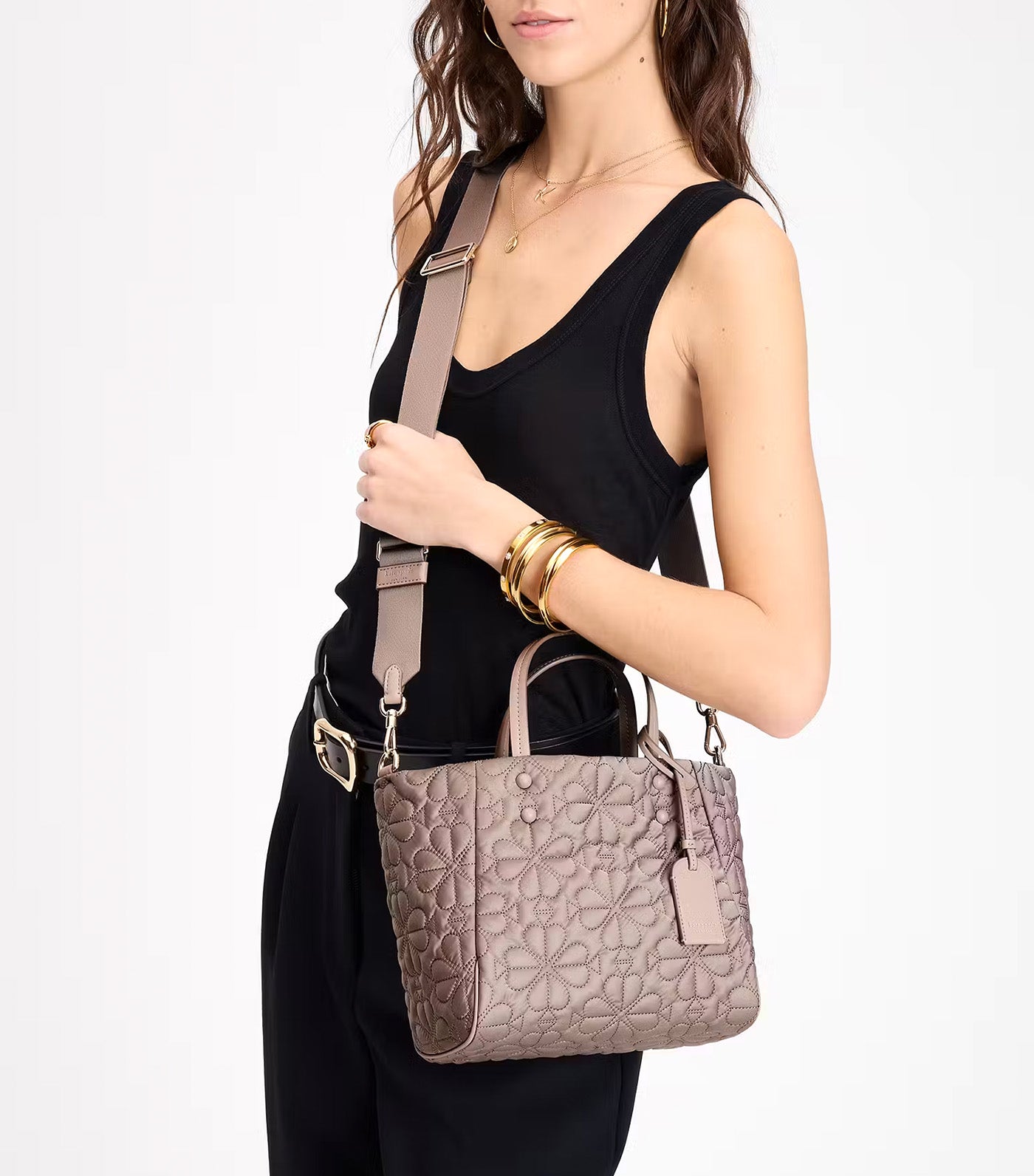 Tilly Quilted Small Tote Bag