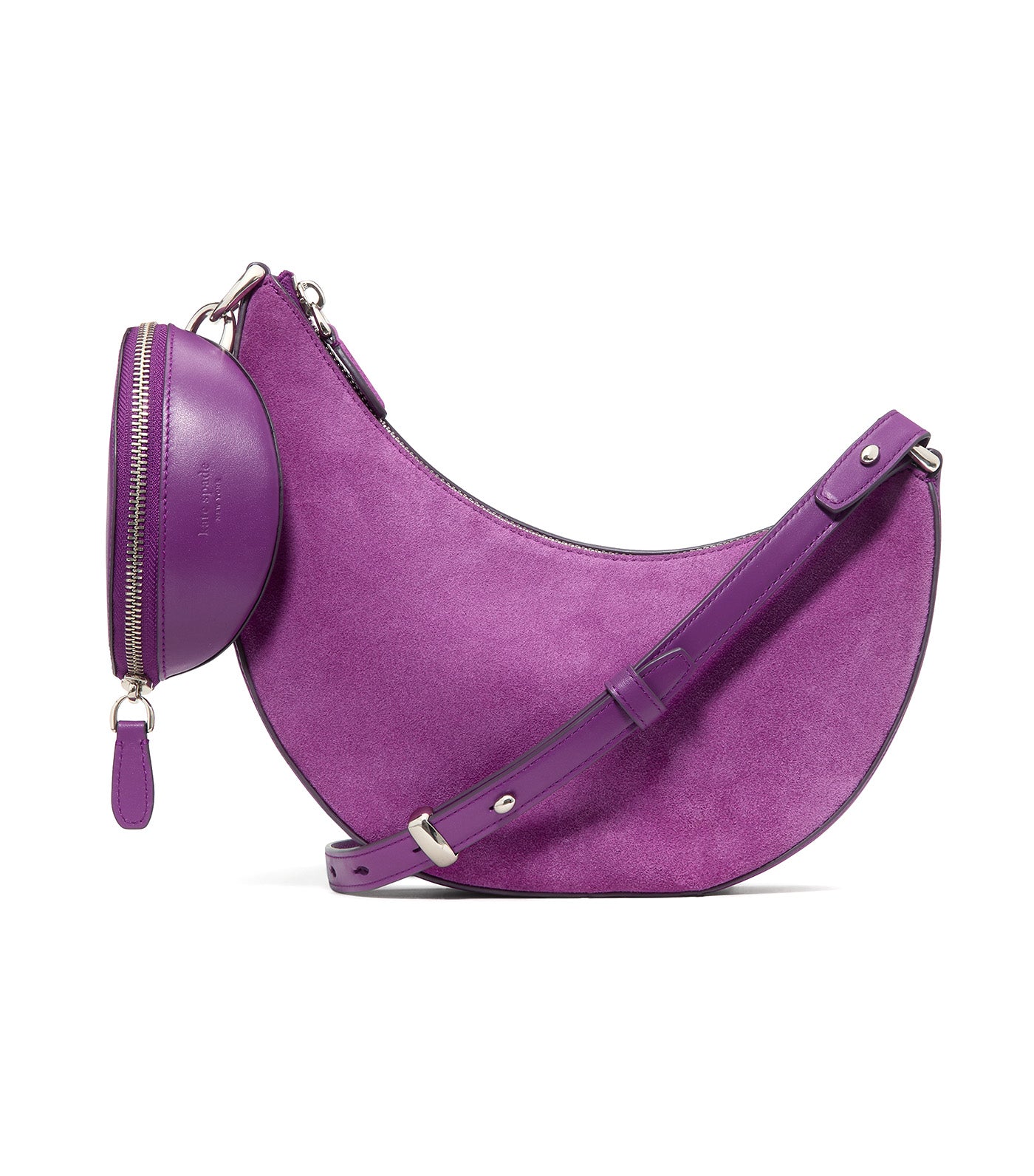 Duo Suede Crossbody Night Shade