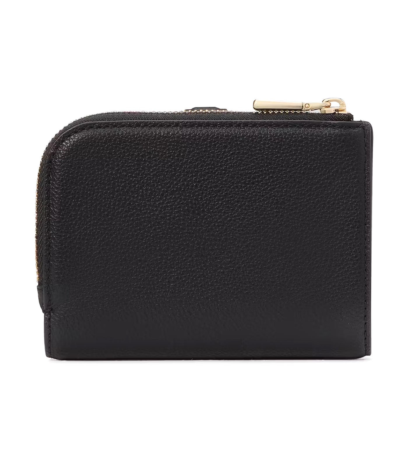 Deco Small Compact Wallet Black