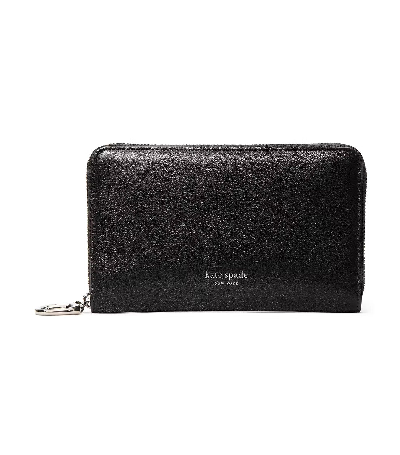 Halo Zip Around Wallet Black