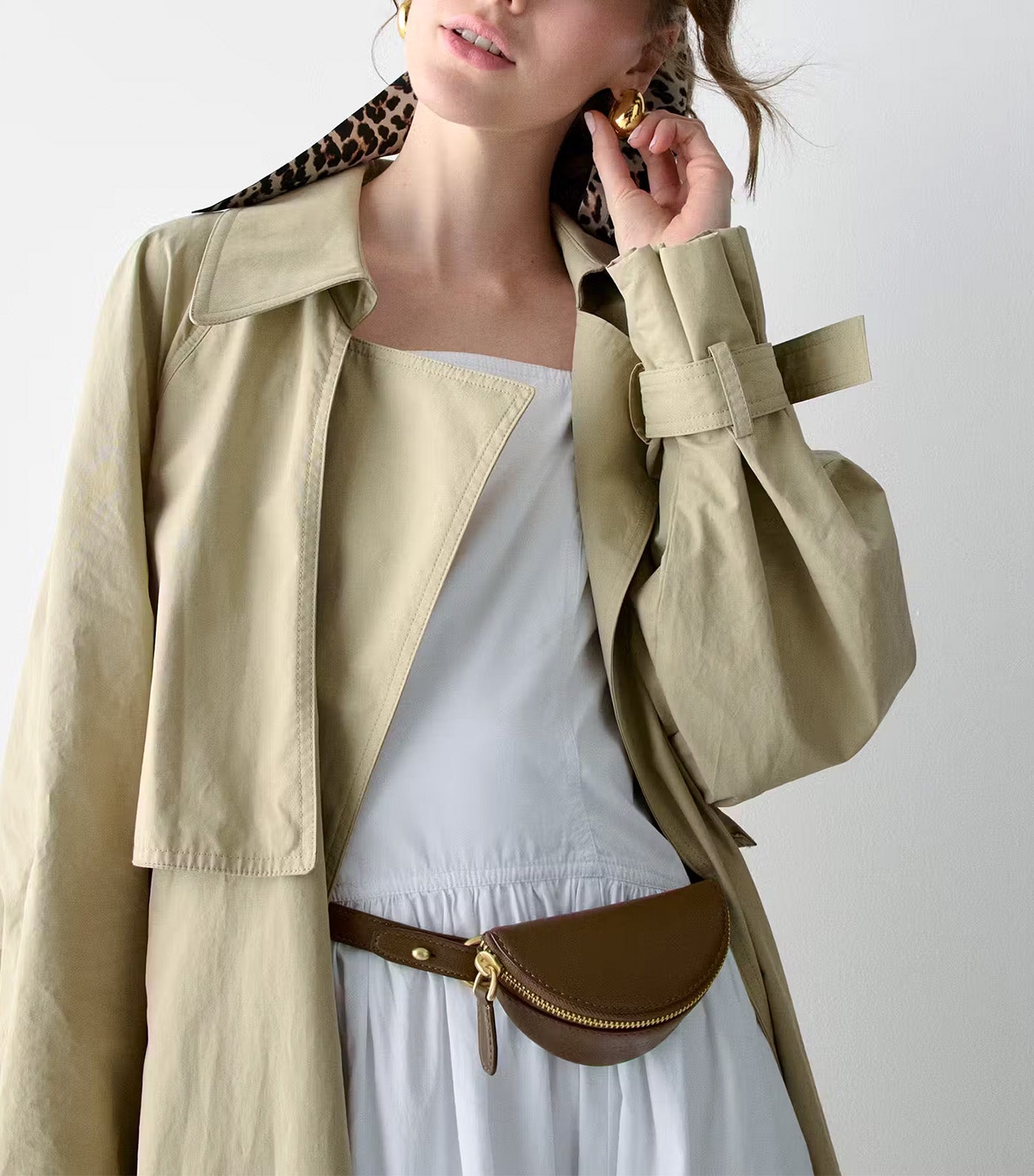 Duo Suede Crossbody Burnt Sage