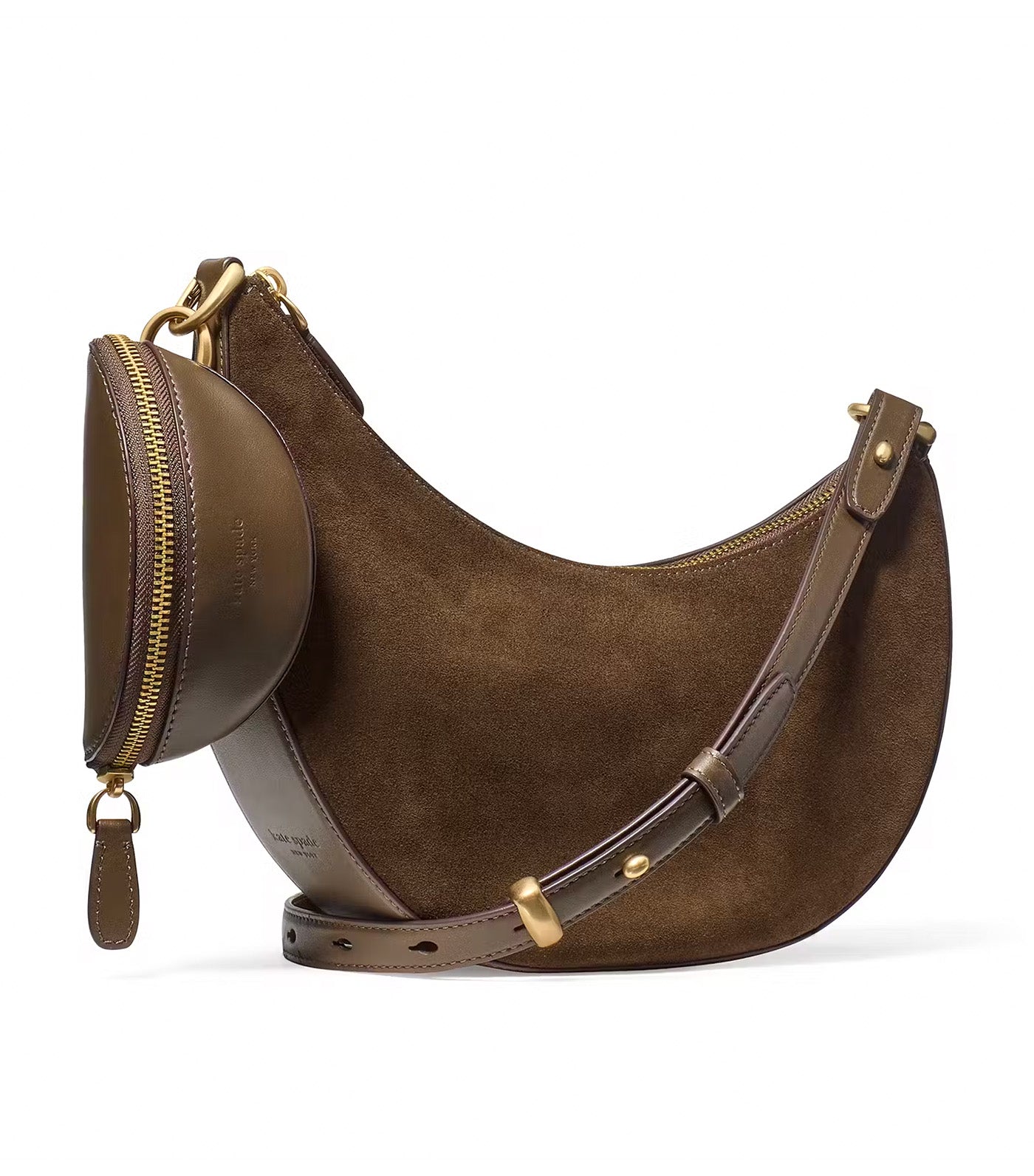 Duo Suede Crossbody Burnt Sage