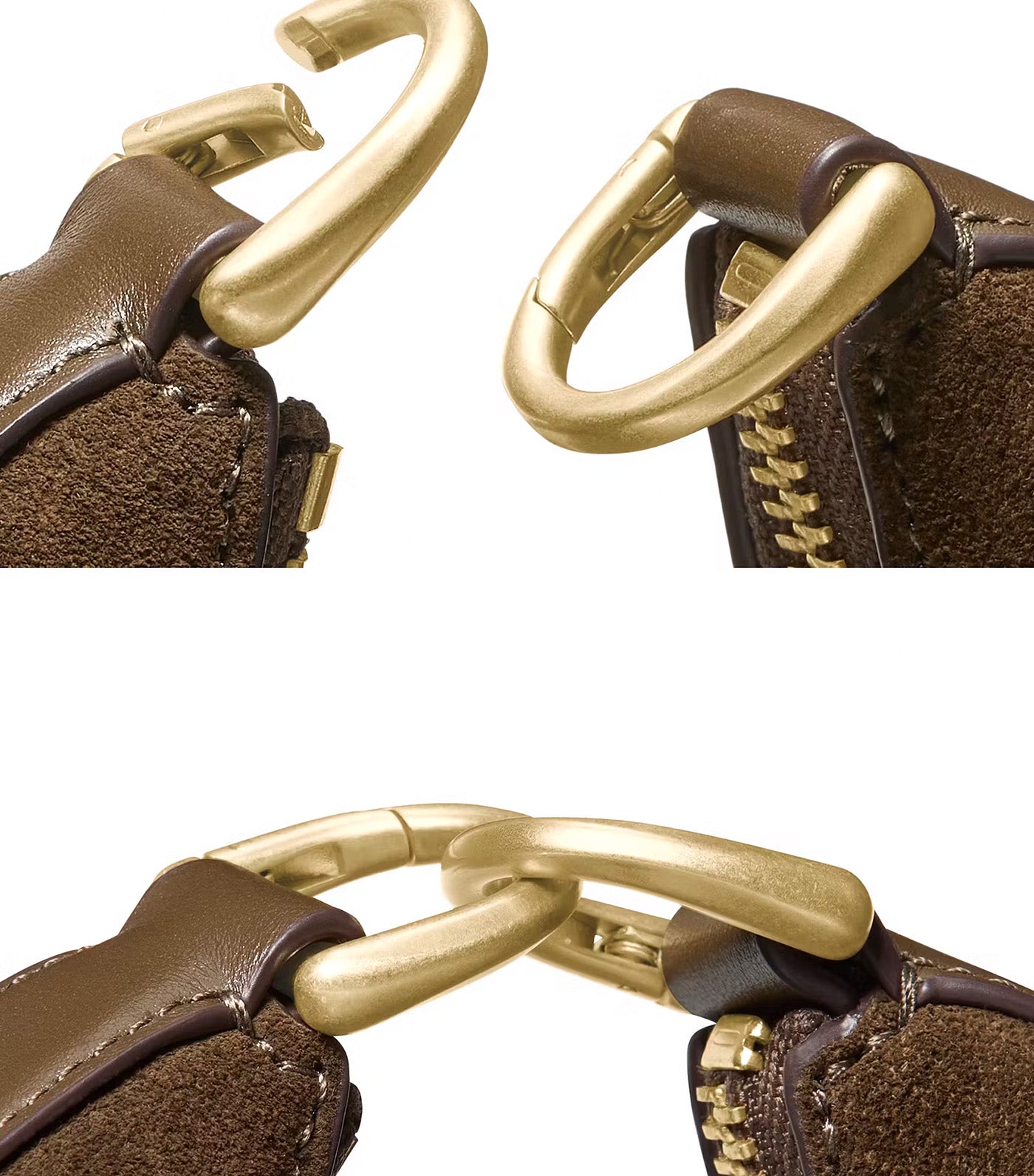 Duo Suede Crossbody Burnt Sage