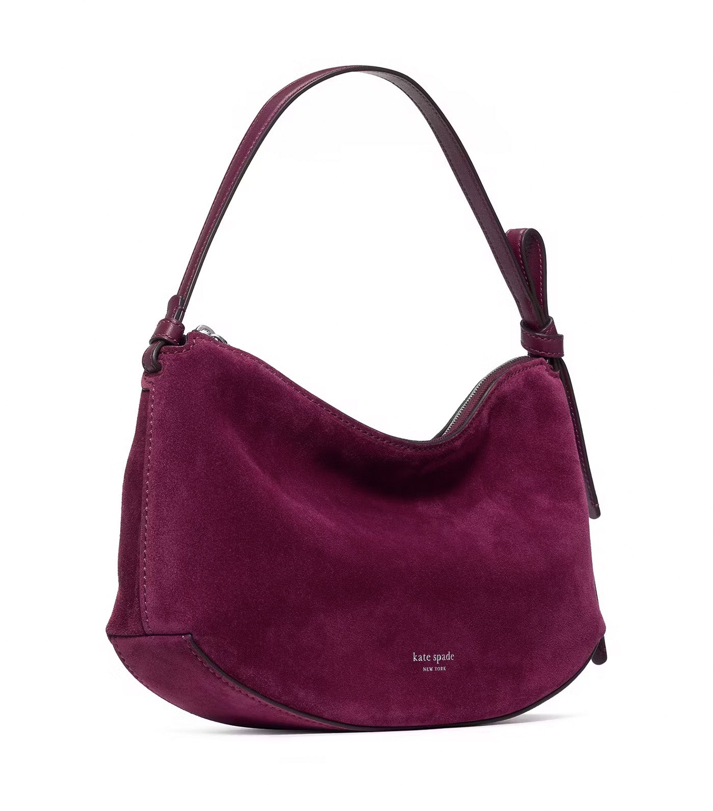 Loop Suede Shoulder Bag
